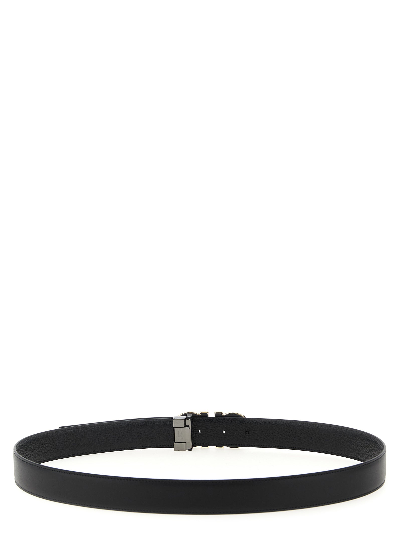 Ferragamo 'Gancini' Reversible Belt