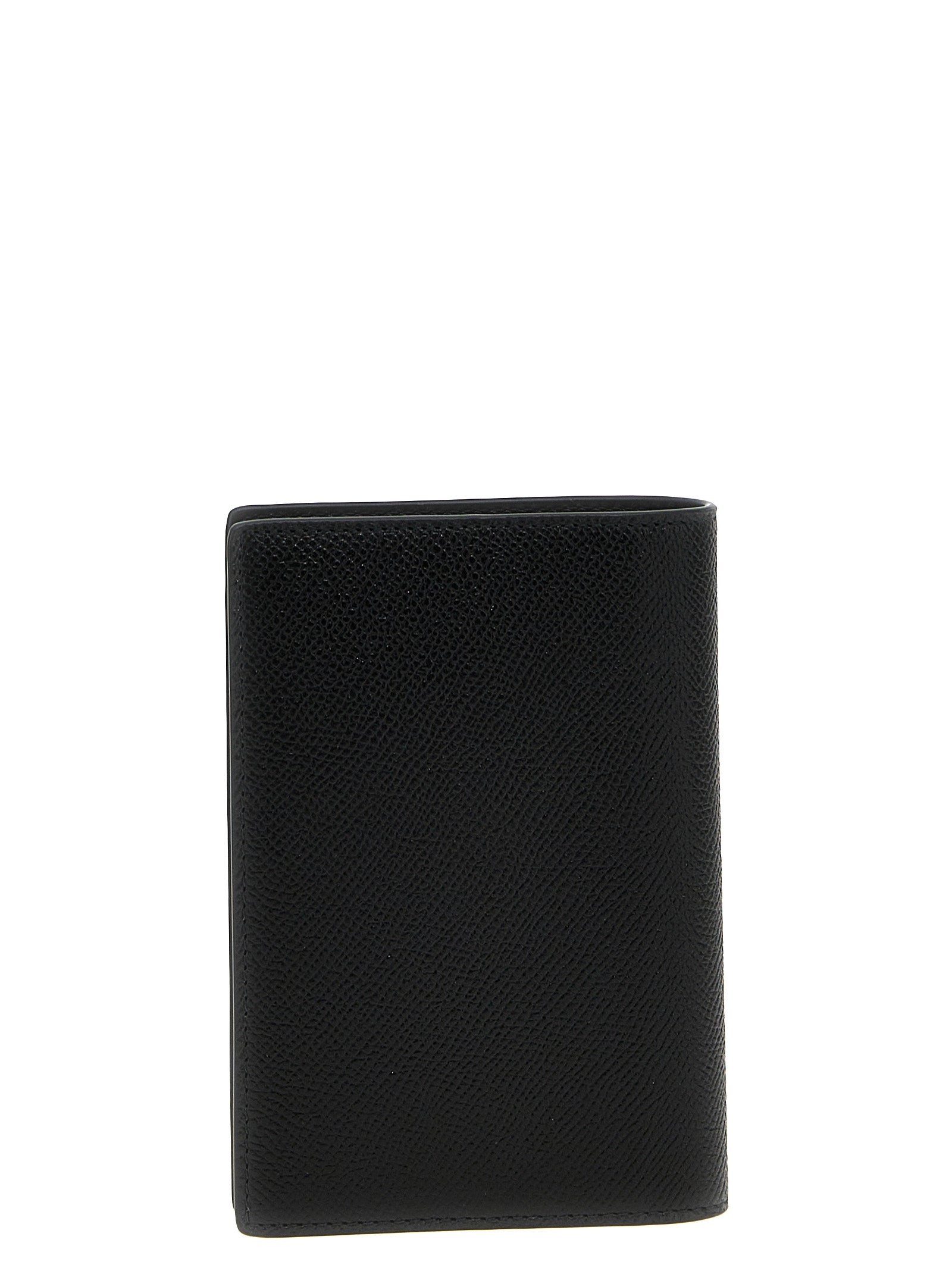 Balenciaga Logo Leather Passport Holder