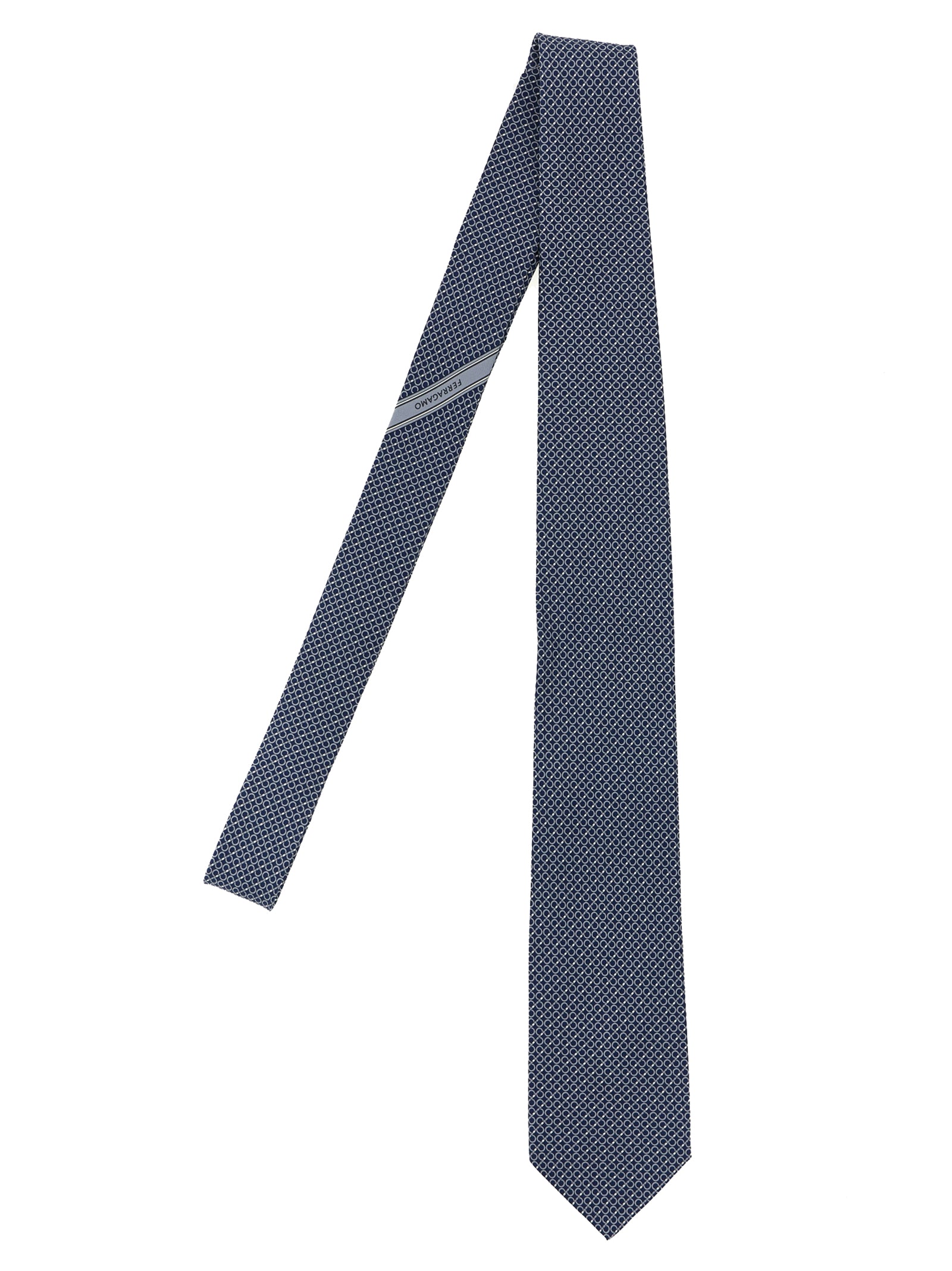 Ferragamo 'Gancini' Print Tie