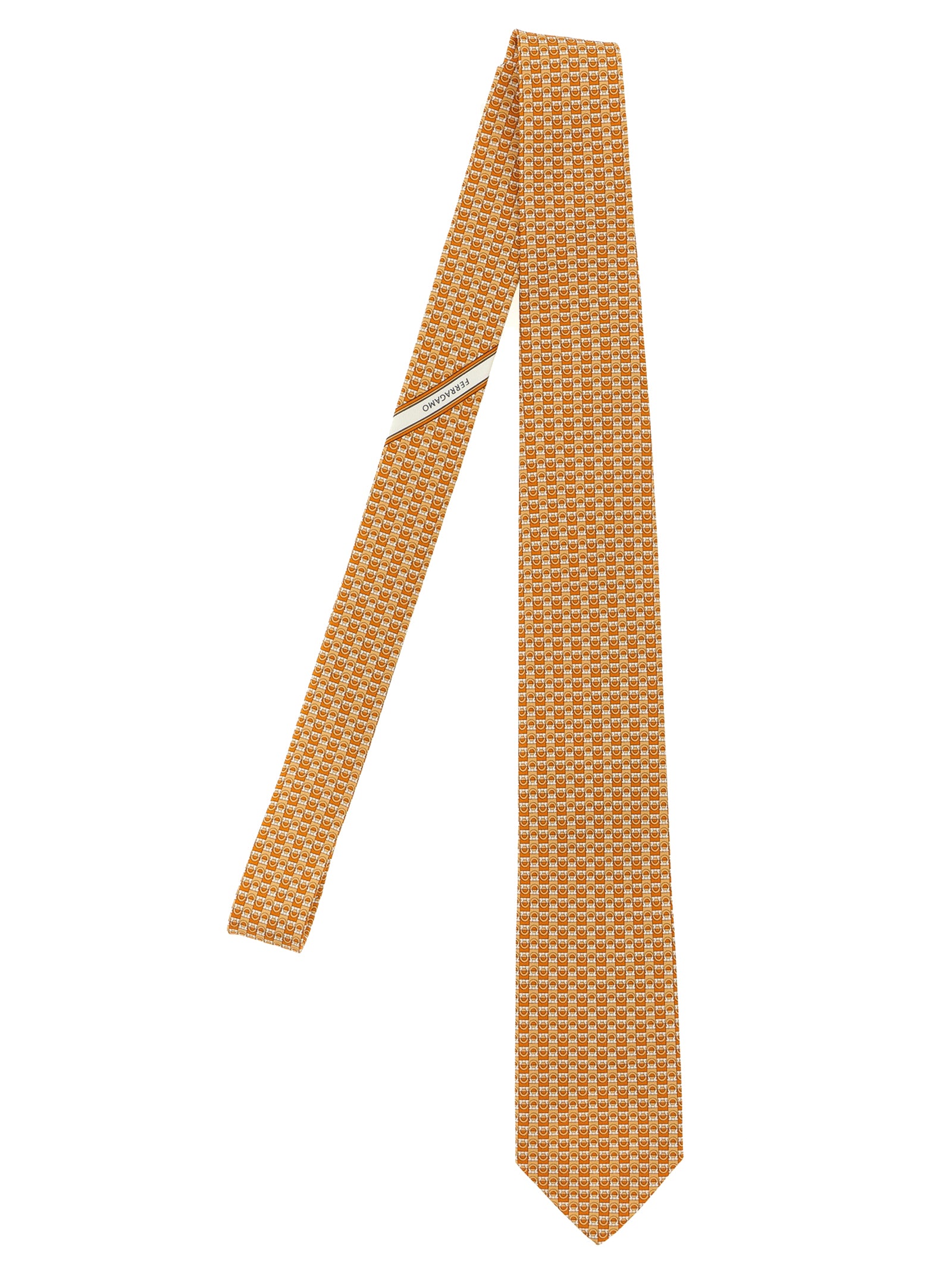 Ferragamo 'Gancini' Print Tie