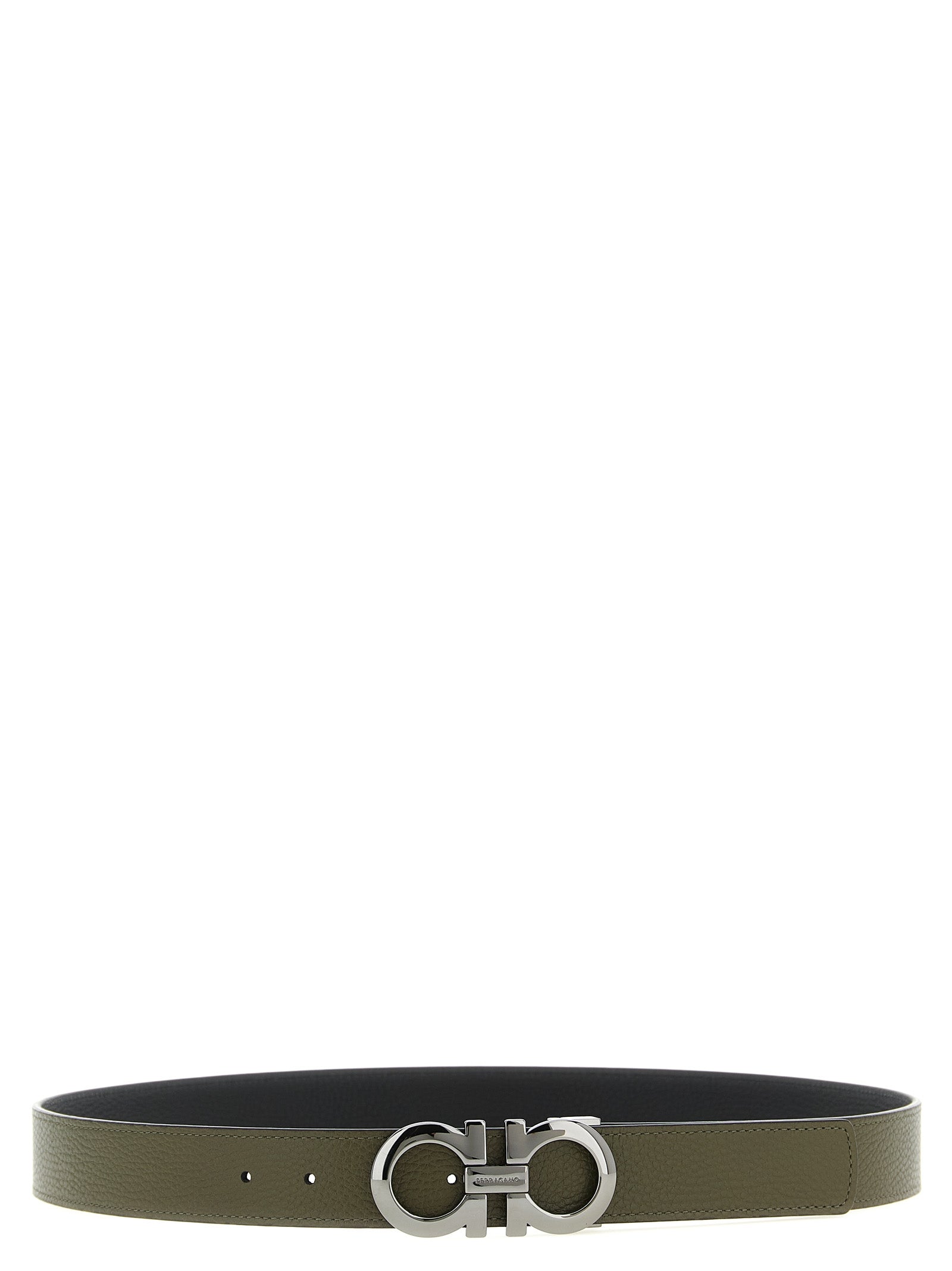 Ferragamo 'Gancini' Reversible Belt