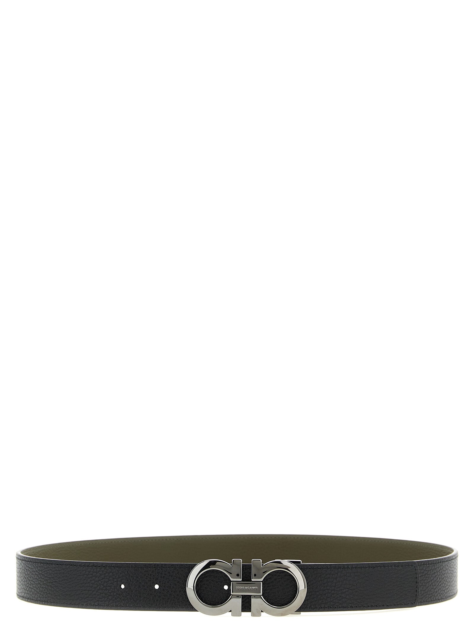 Ferragamo 'Gancini' Reversible Belt