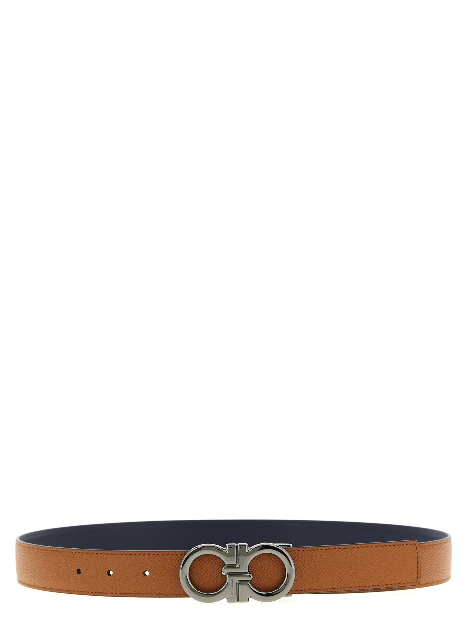 Ferragamo 'Gancini' Reversible Belt