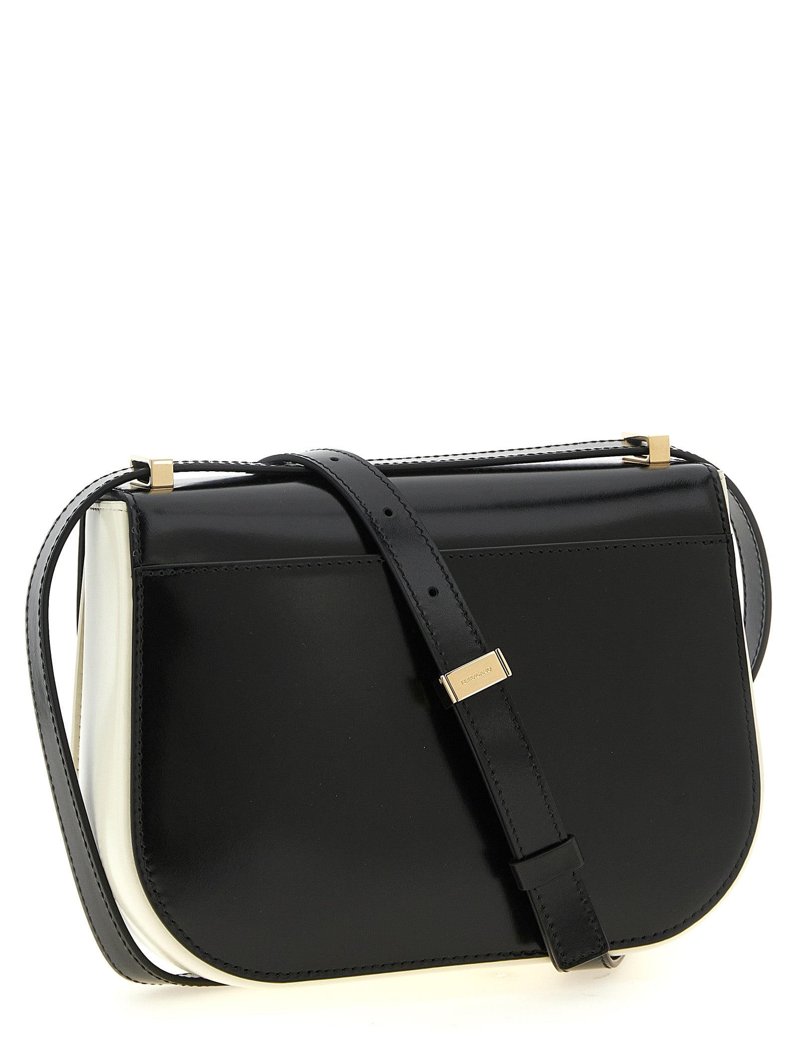 Ferragamo 'North-South Double Gancini (Xs)' Crossbody Bag