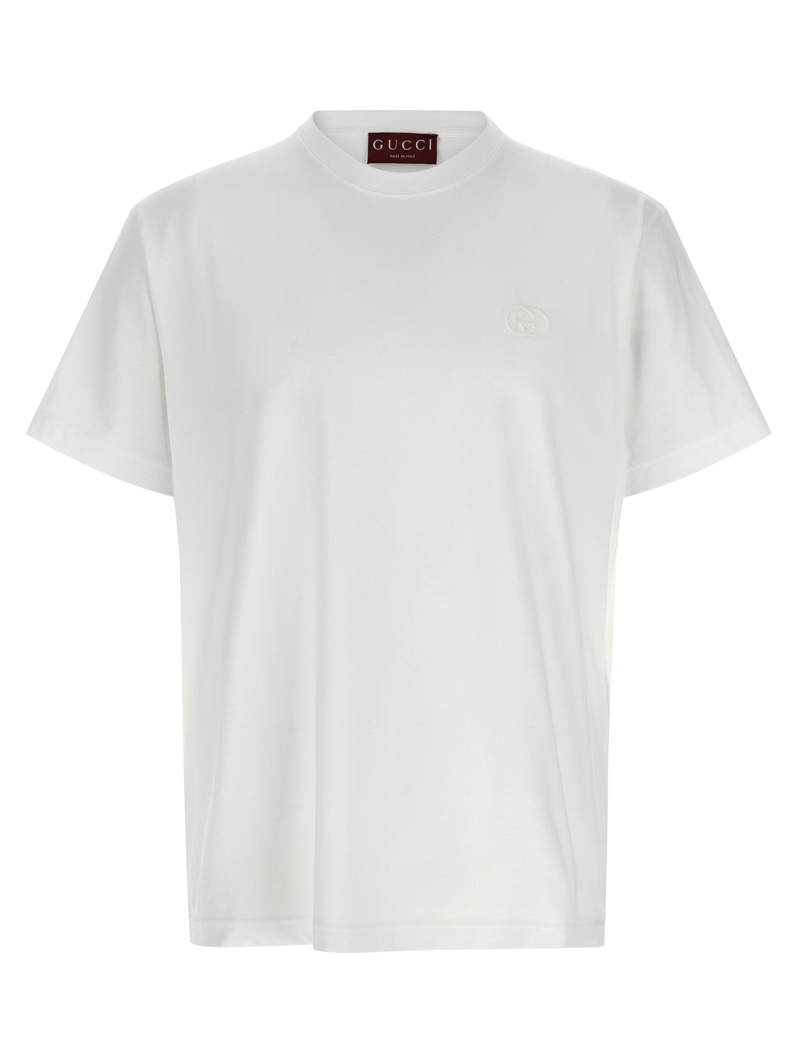 Gucci Logo Embroidery T-Shirt