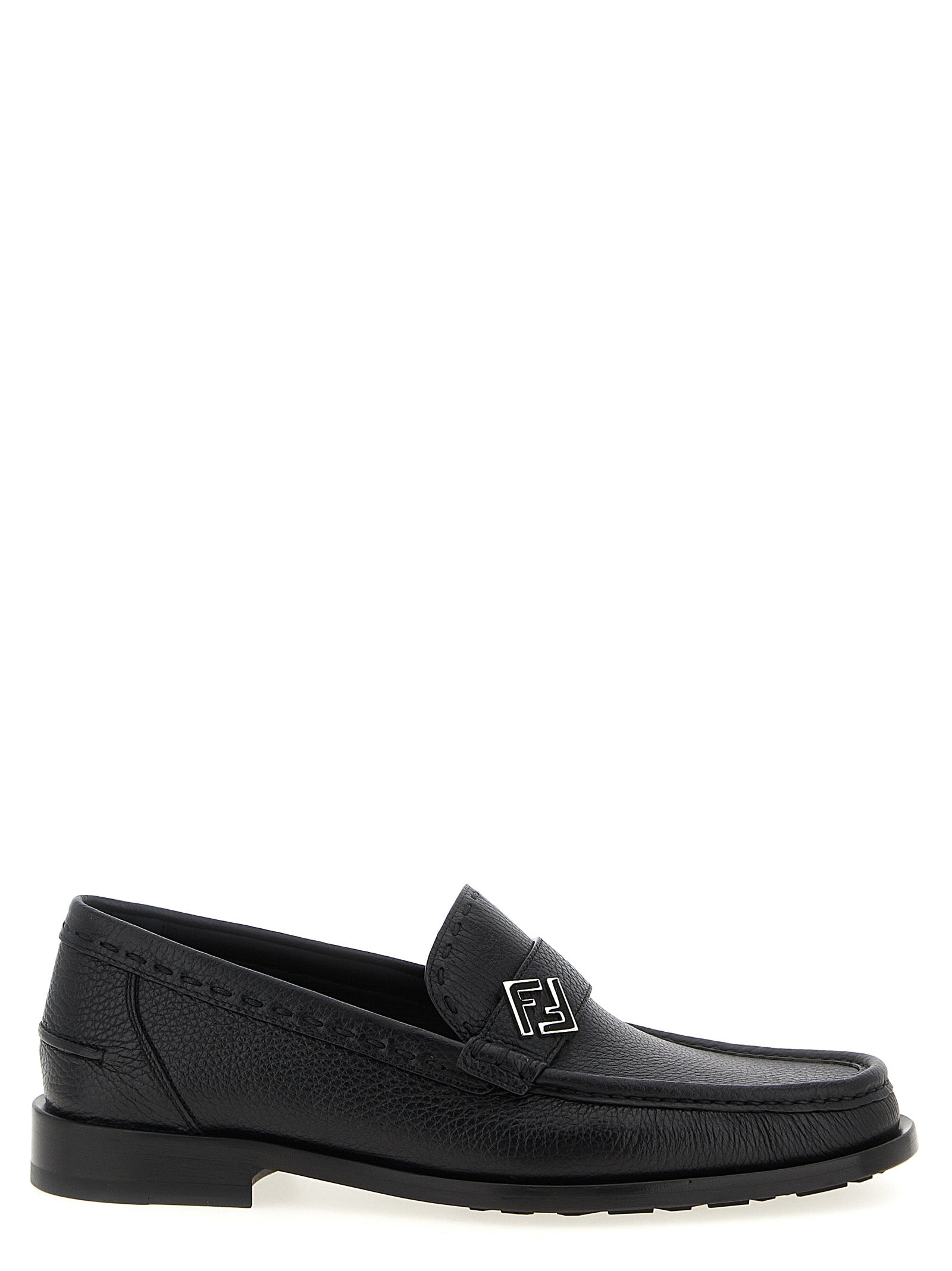Fendi 'Ff Metal' Loafers