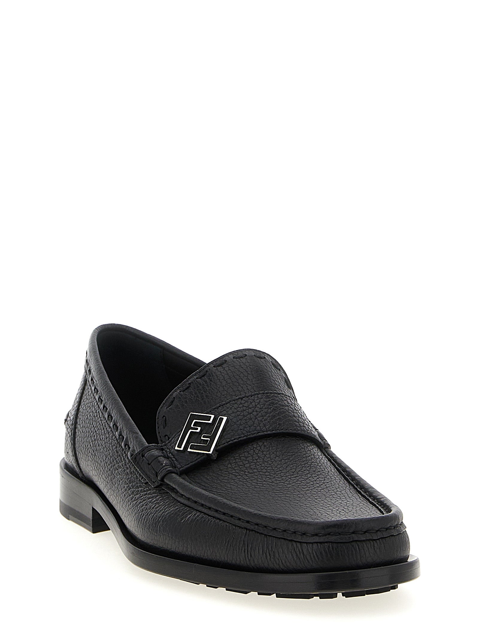 Fendi 'Ff Metal' Loafers