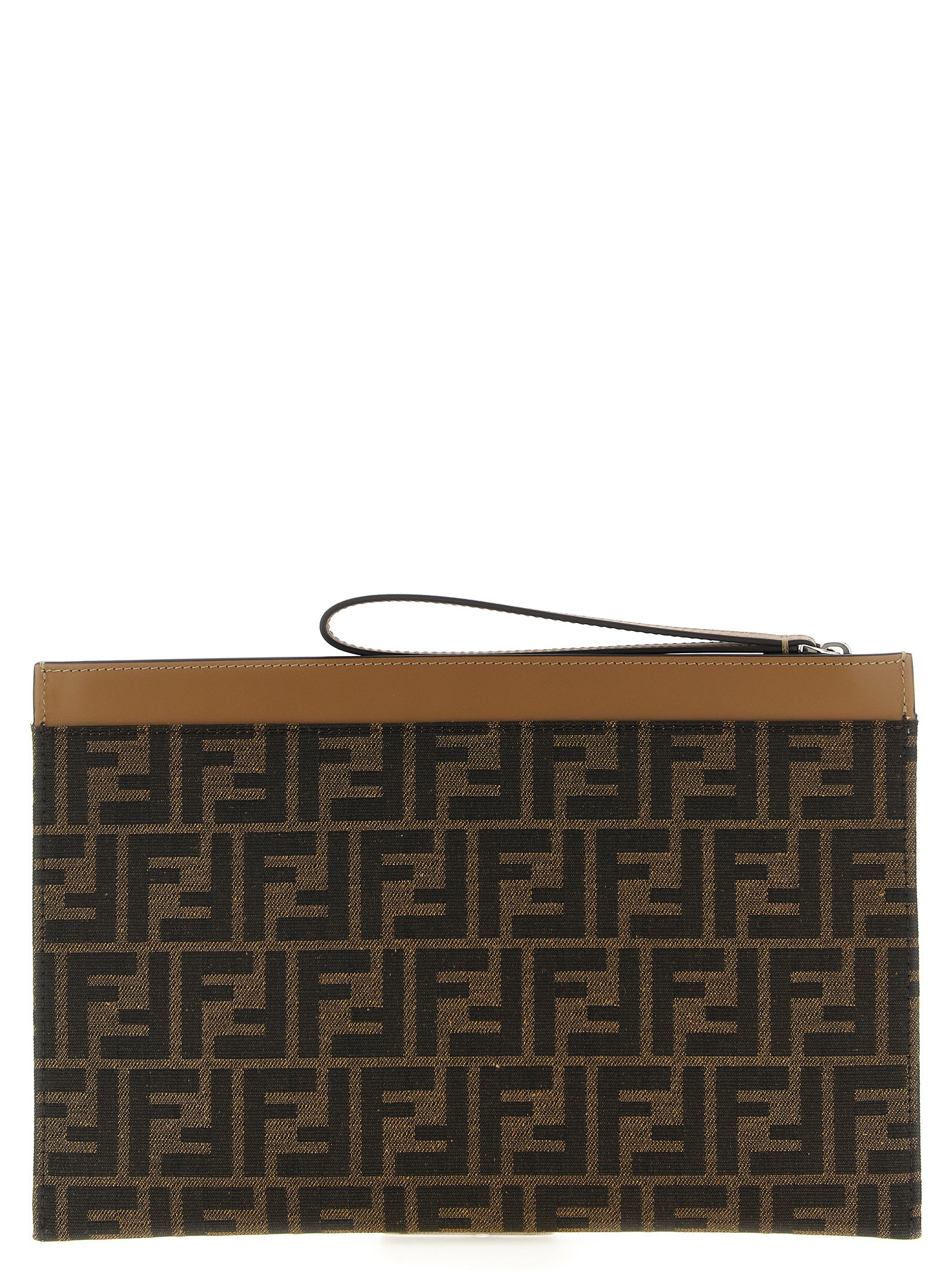 Fendi Medium ‘Ff Jacquard’ Pouch