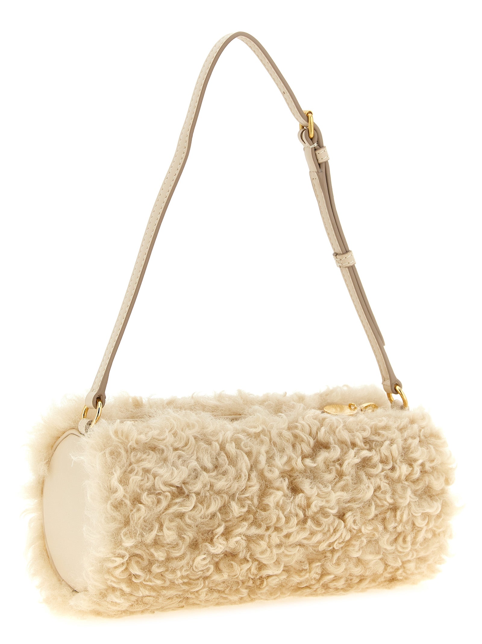Stella Mccartney Shearling Clutch