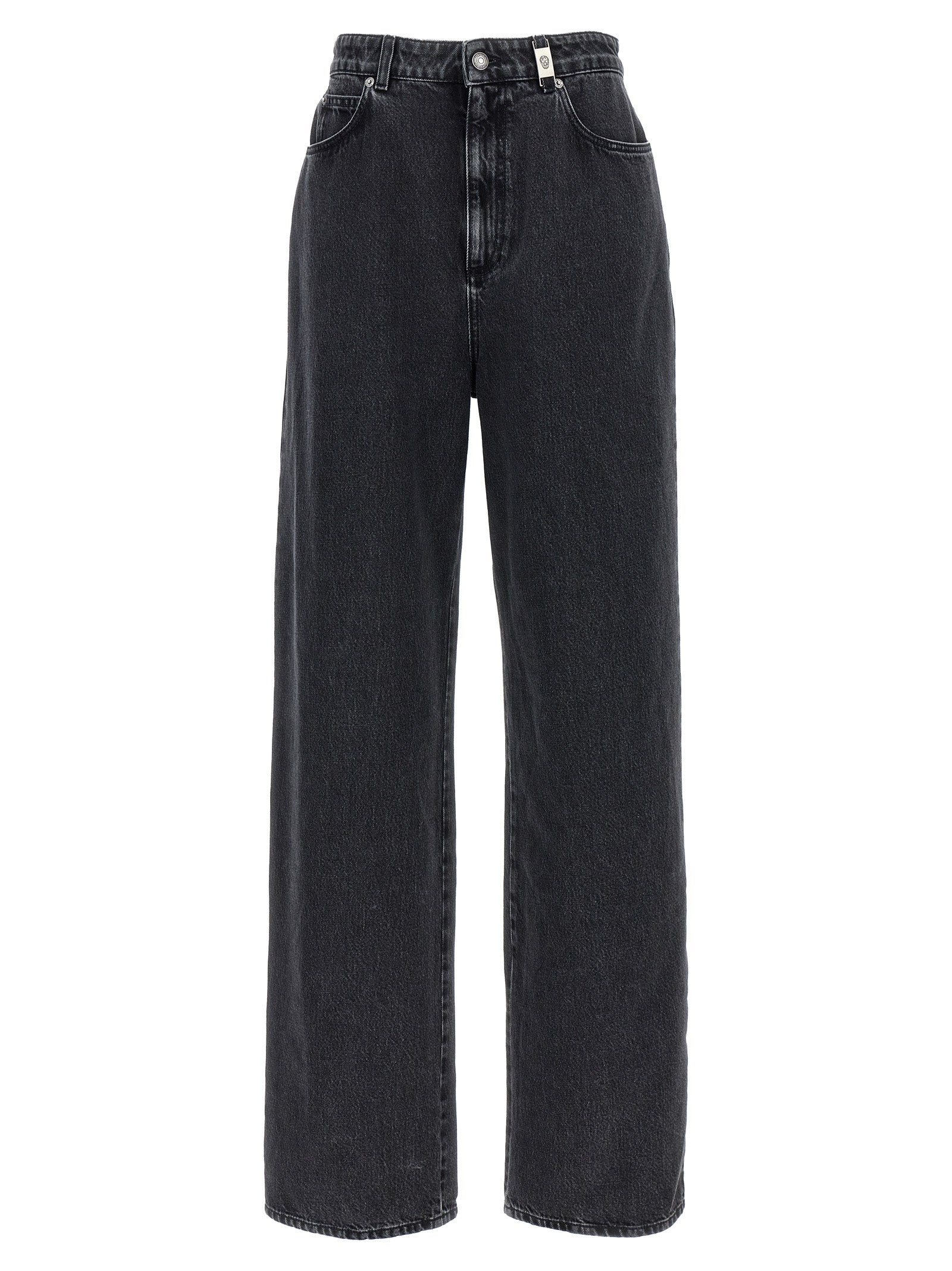Mcqueen Wide Leg Jeans