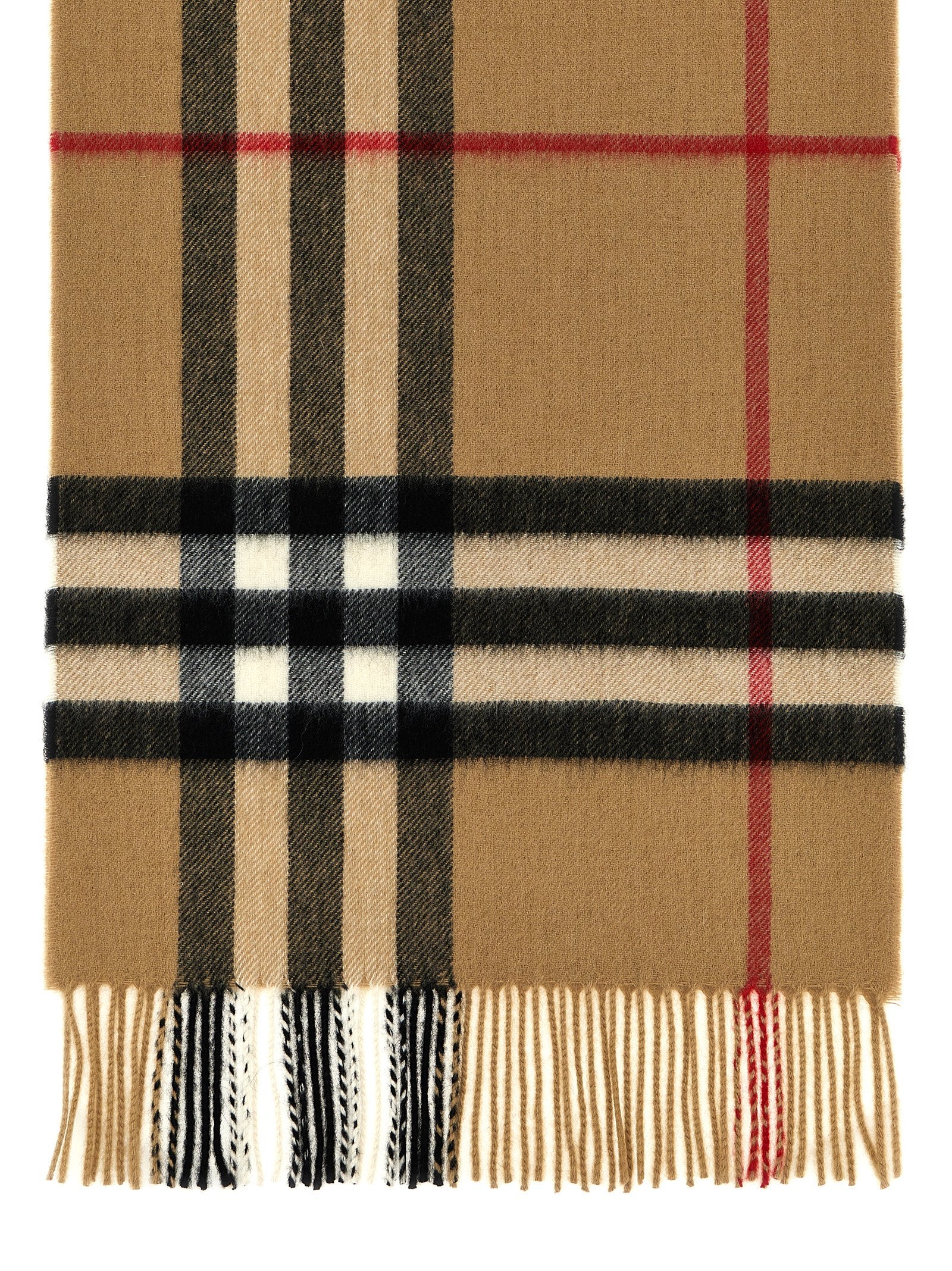 Burberry Check Cashmere Scarf