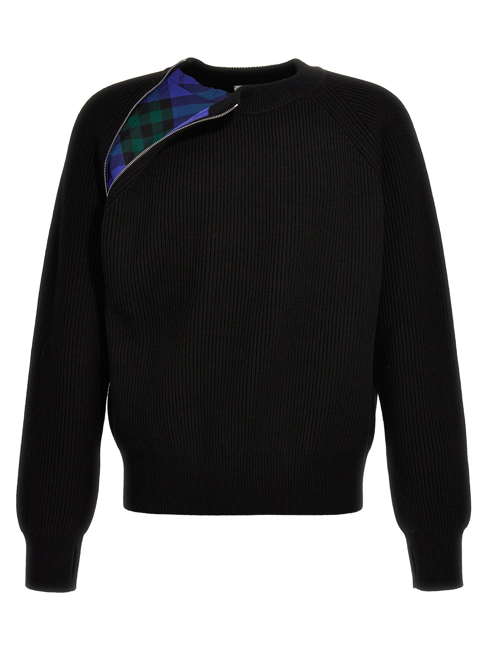 Burberry Zip Detail Sweater
