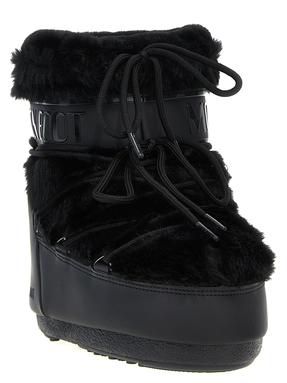 Moon Boot 'Ltrack Tube Faux Fur' Ankle Boots