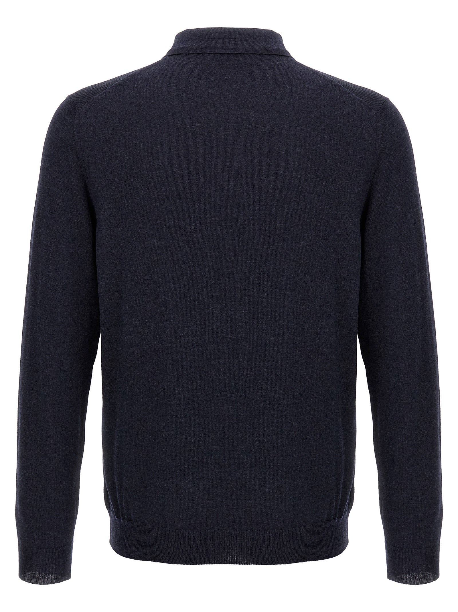Zanone Virgin Wool Polo Shirt