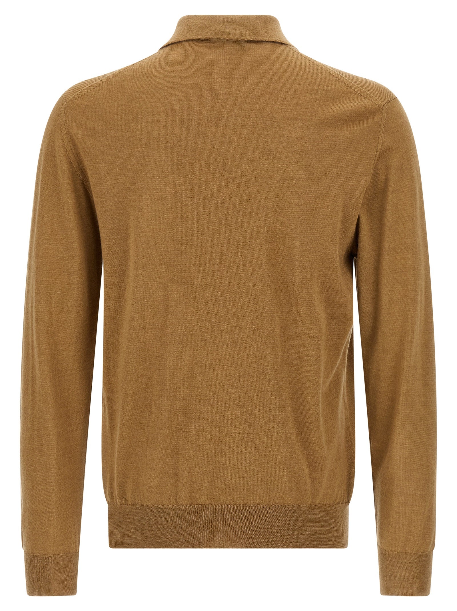 Zanone Virgin Wool Polo Shirt