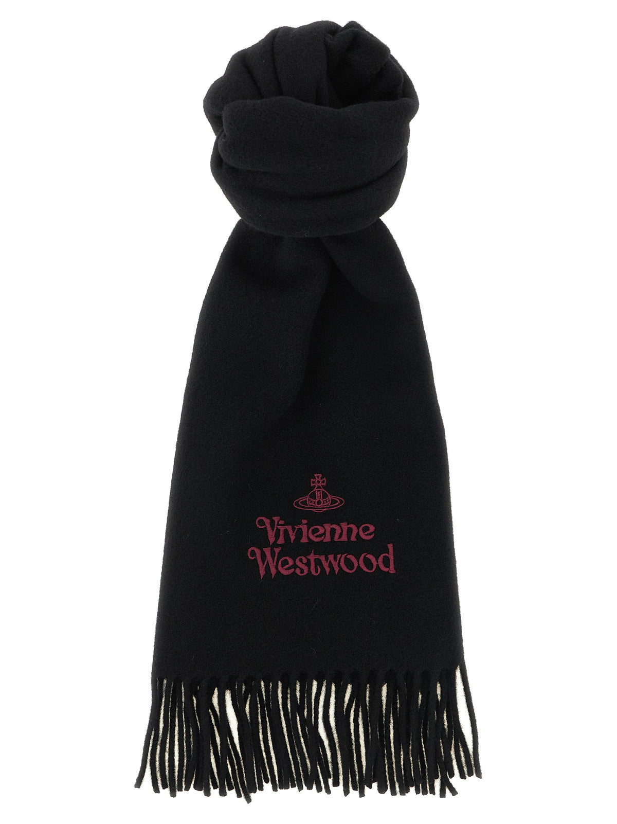 Vivienne Westwood Logo Embroidery Scarf
