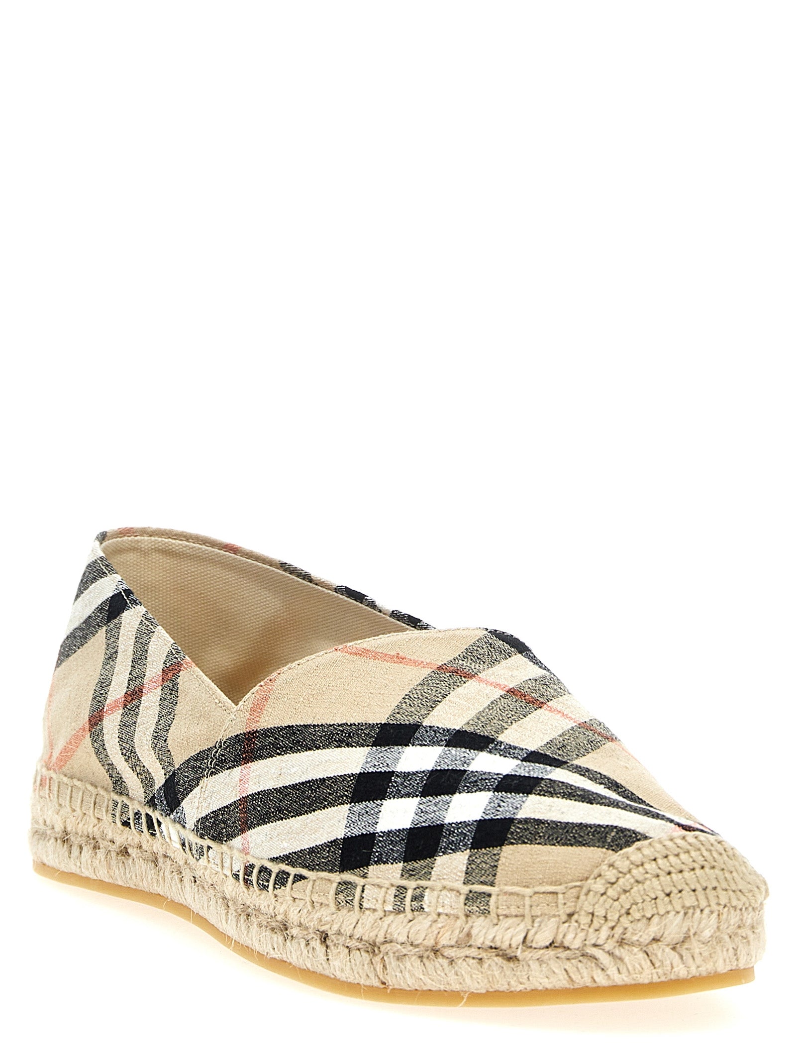 Burberry Check Espadrilles