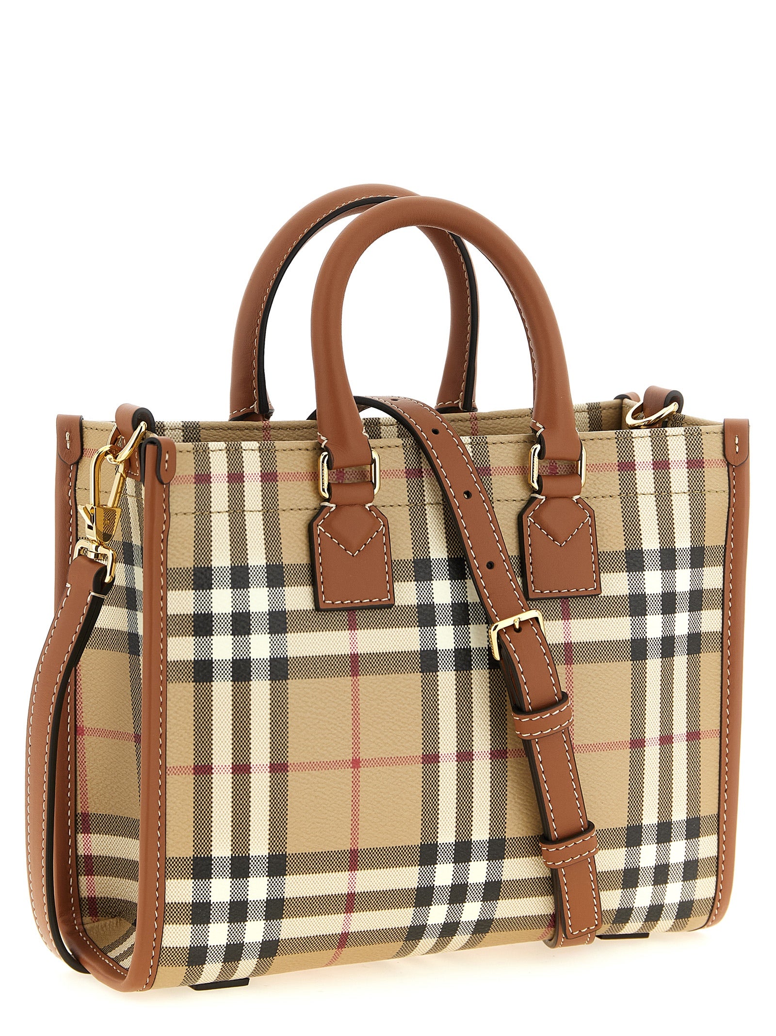 Burberry 'Freya' Mini Shopping Bag