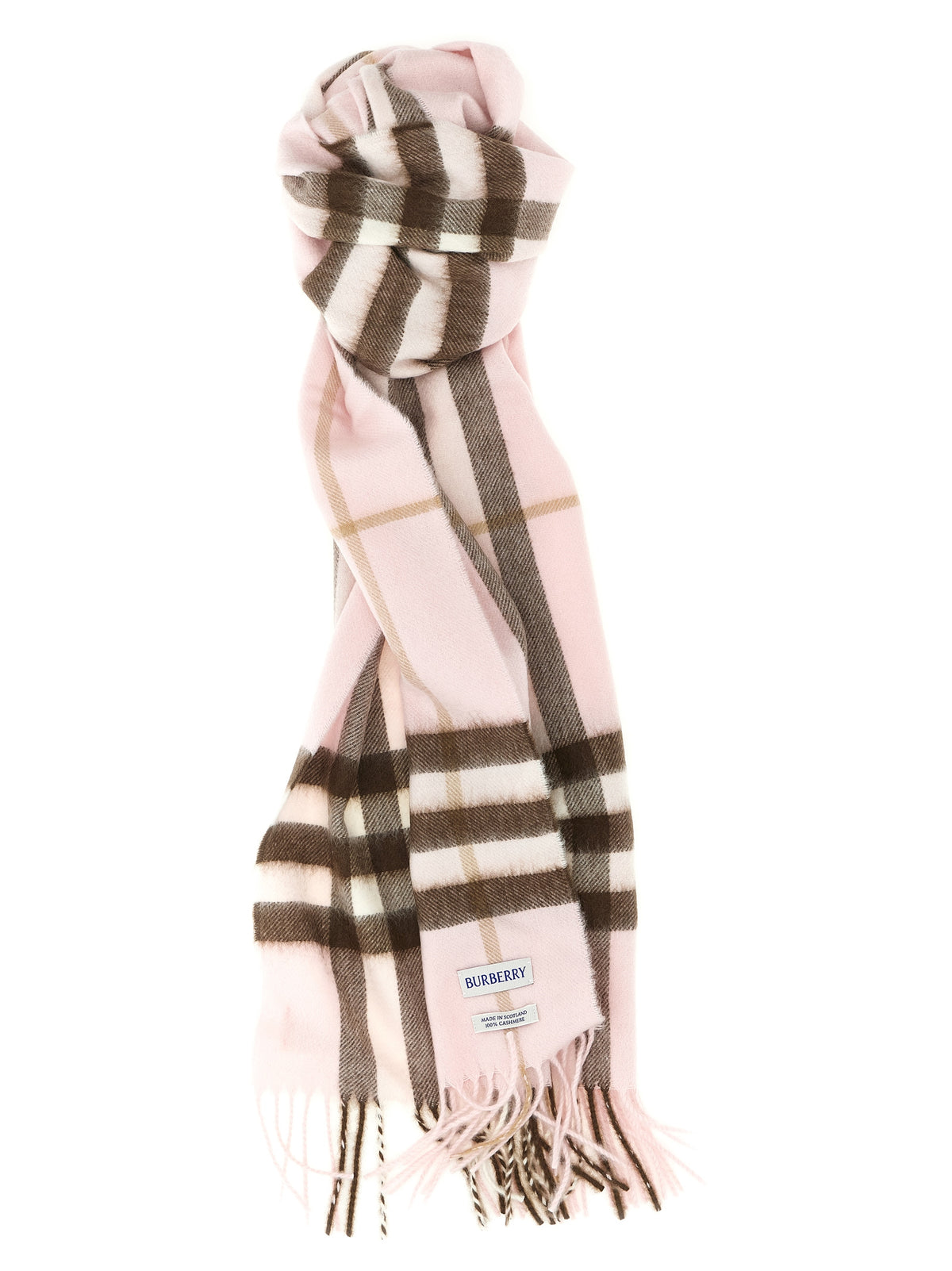 Burberry Check Cashmere Scarf