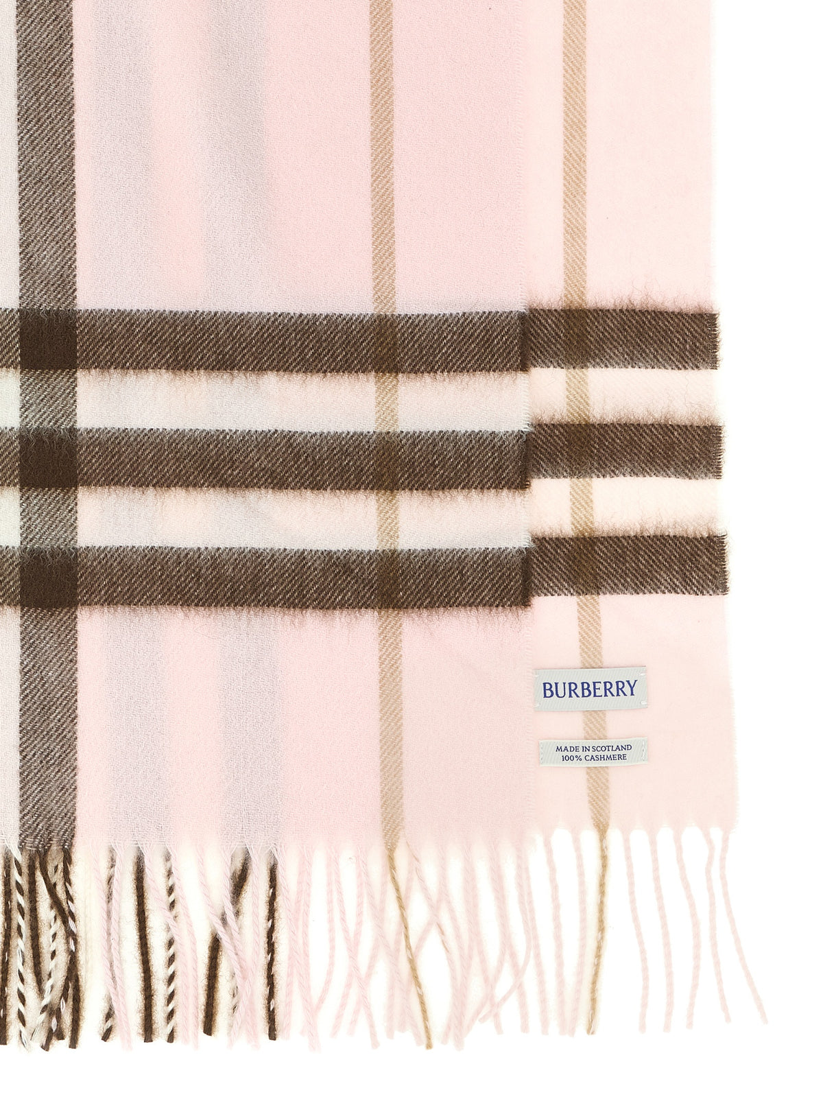 Burberry Check Cashmere Scarf