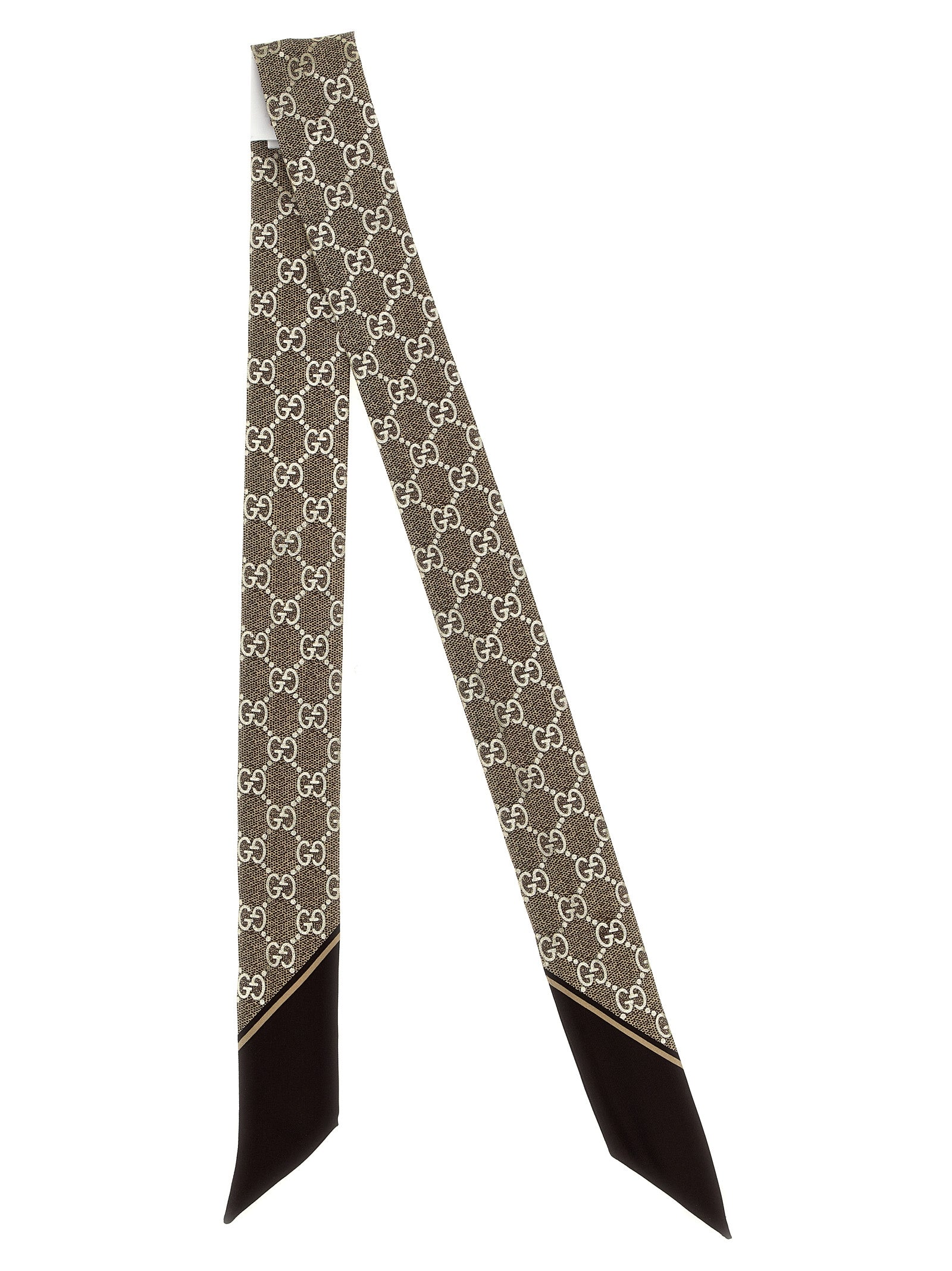Gucci Gg Lamé Scarf