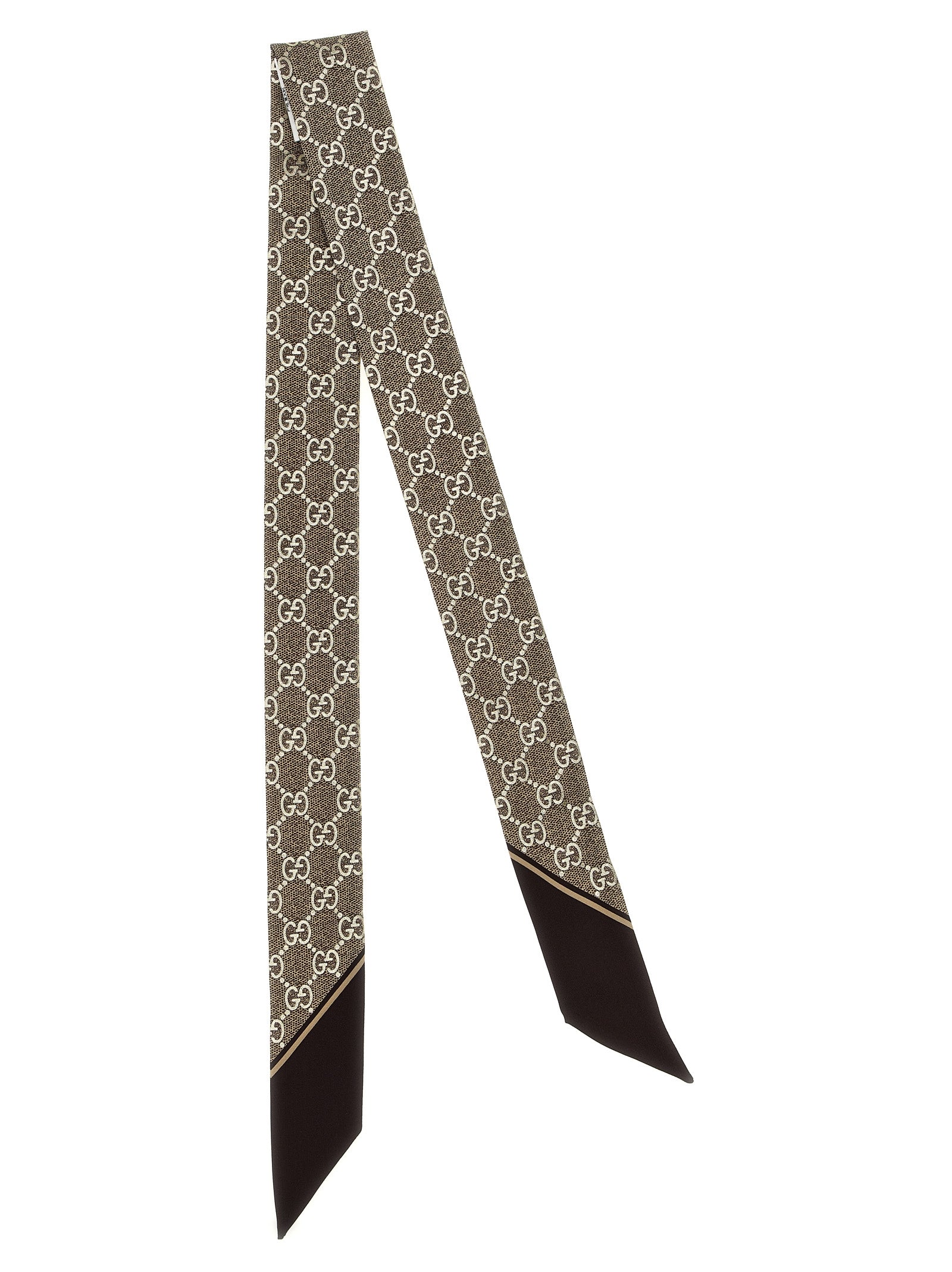 Gucci Gg Lamé Scarf