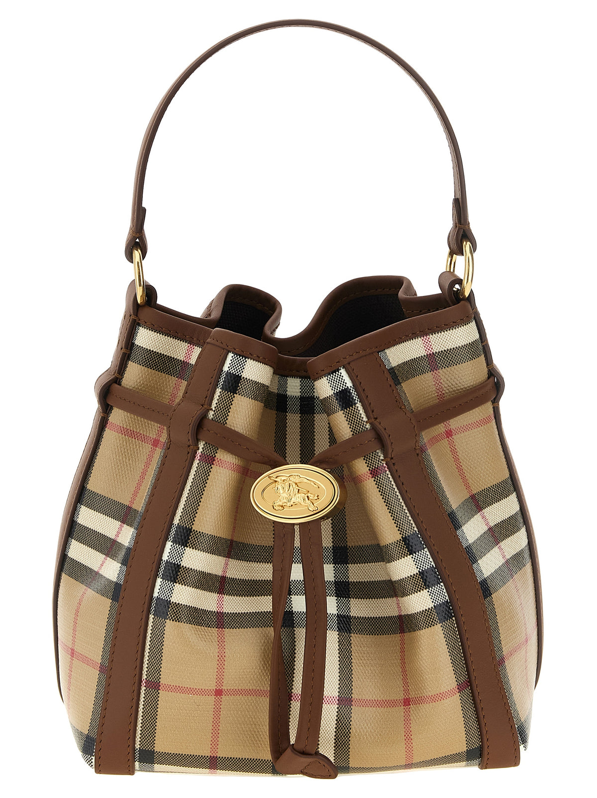 Burberry Check Mini Bucket Bag