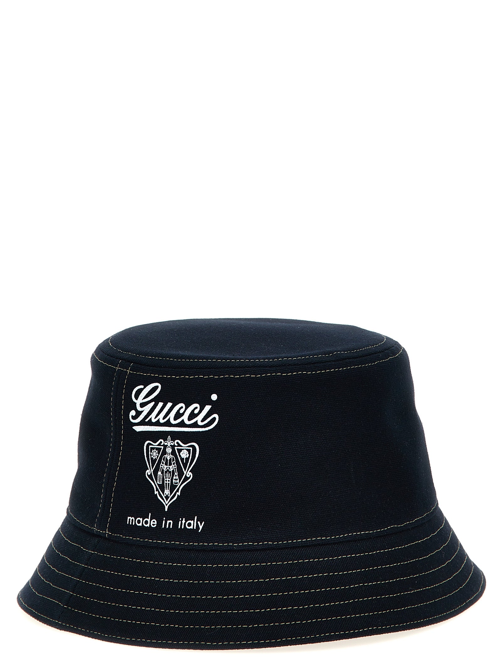 Gucci Gucci Coat Of Arms Bucket Hat