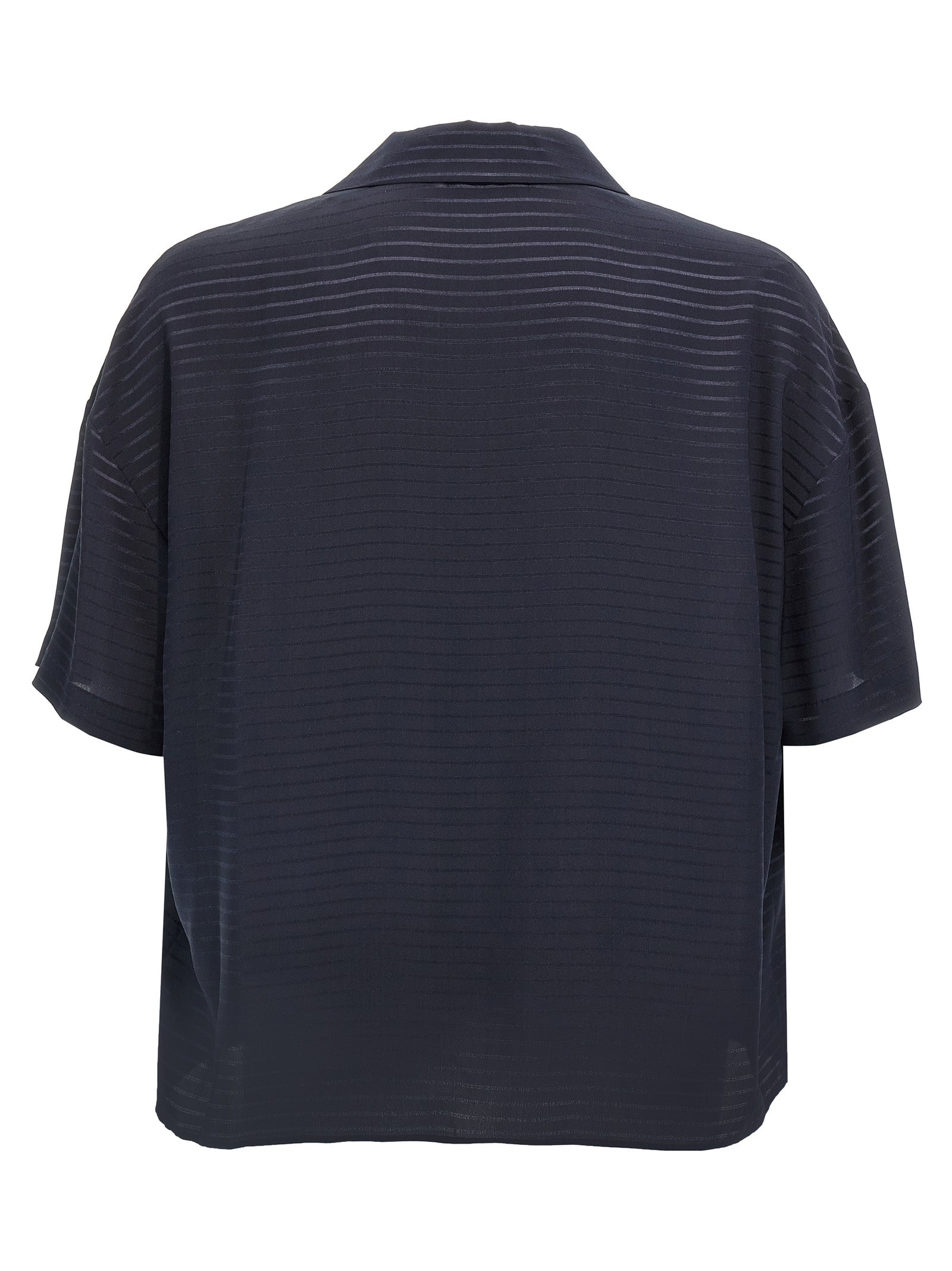Saint Laurent Silk Polo Shirt
