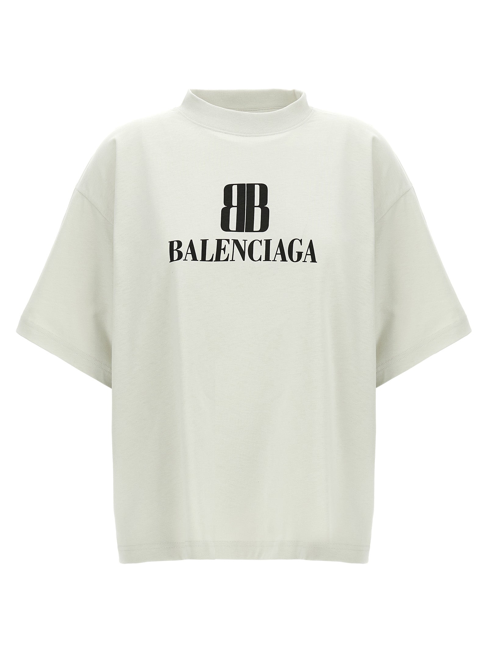 Balenciaga Cropped Logo T-Shirt