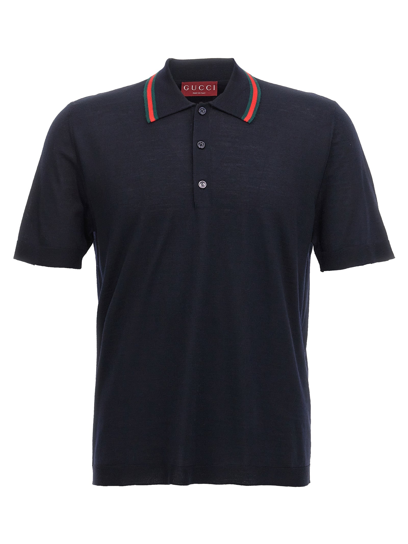Gucci Web Ribbon Polo Shirt