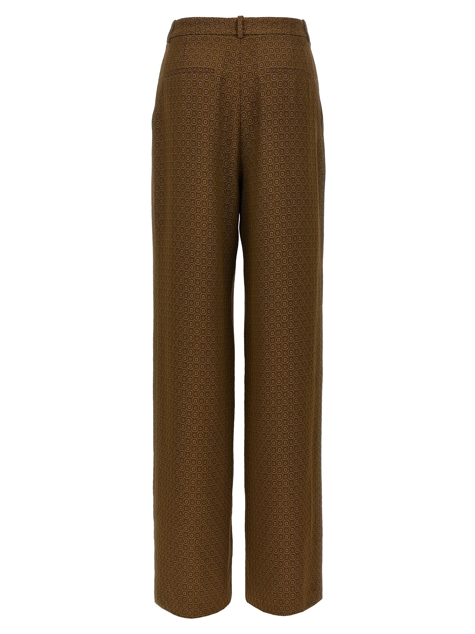 Saint Laurent 'Medaglioni' Twill Pants