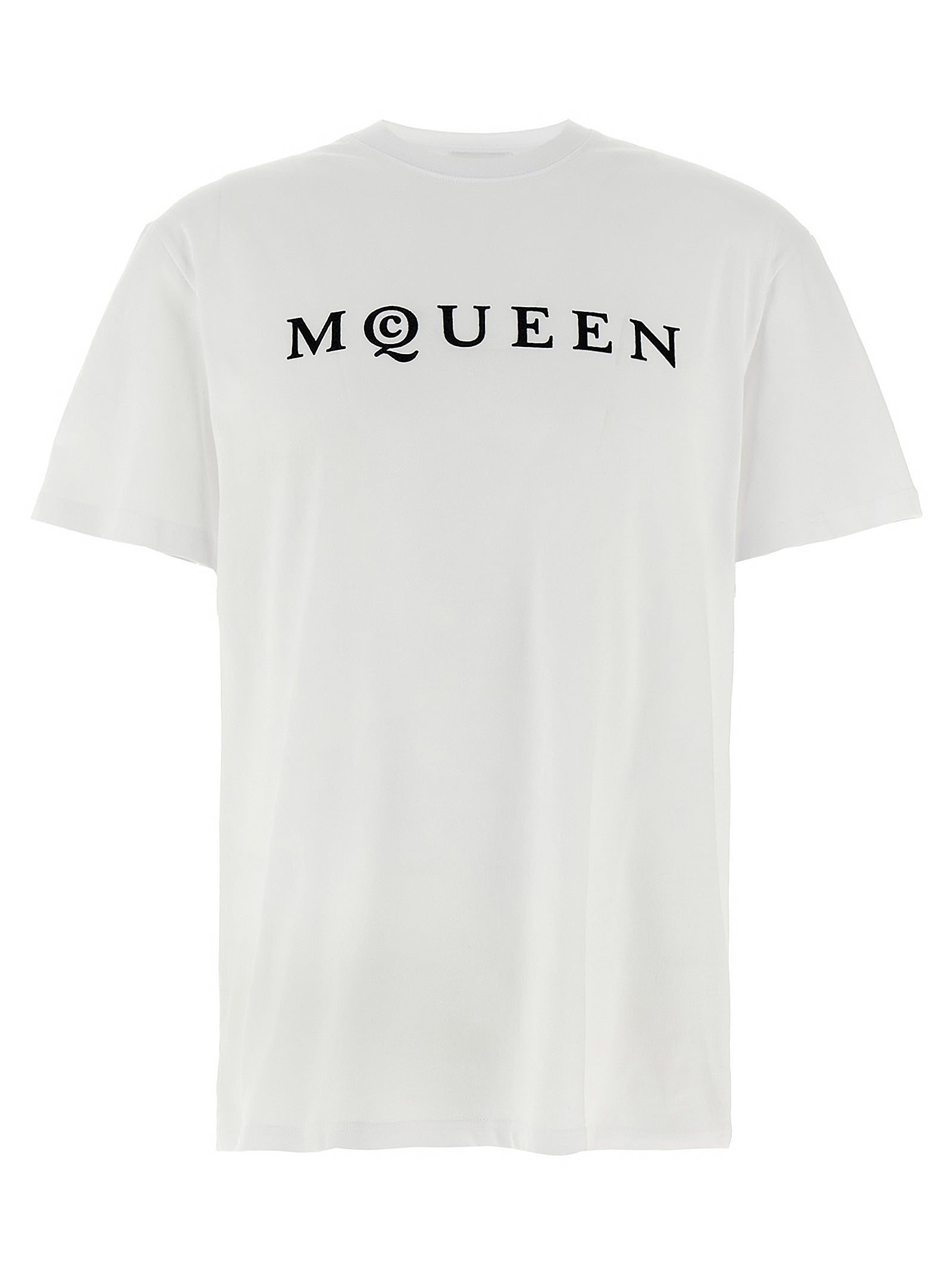 Mcqueen Flocked 'Mcqueen' T-Shirt
