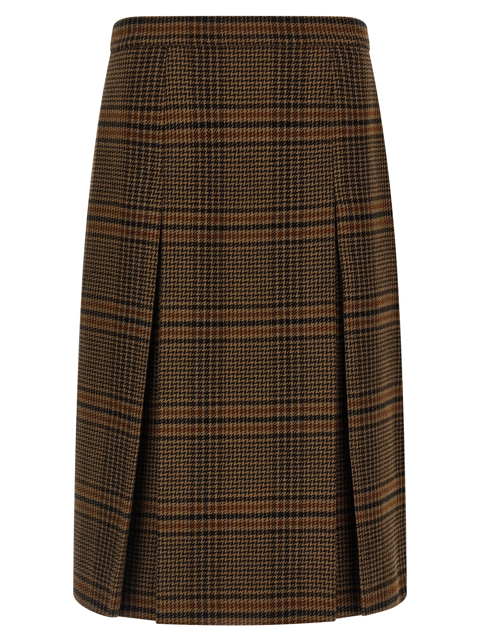 Saint Laurent Prince Of Wales Skirt