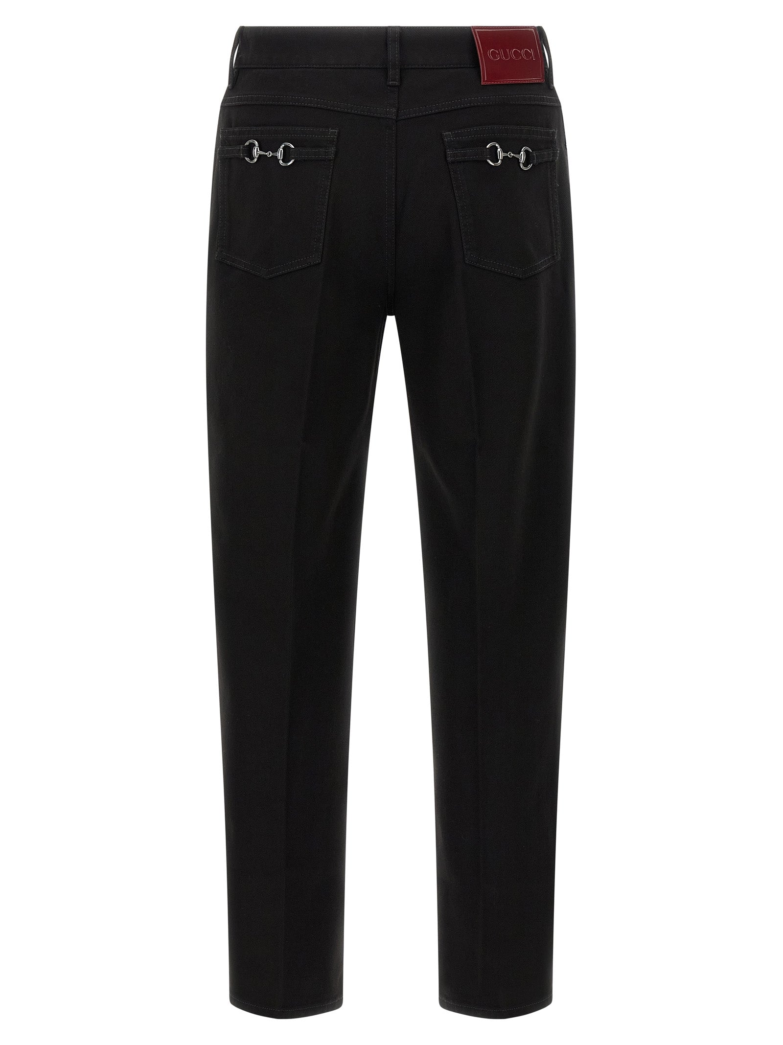 Gucci 'Morsetto' Cropped Jeans