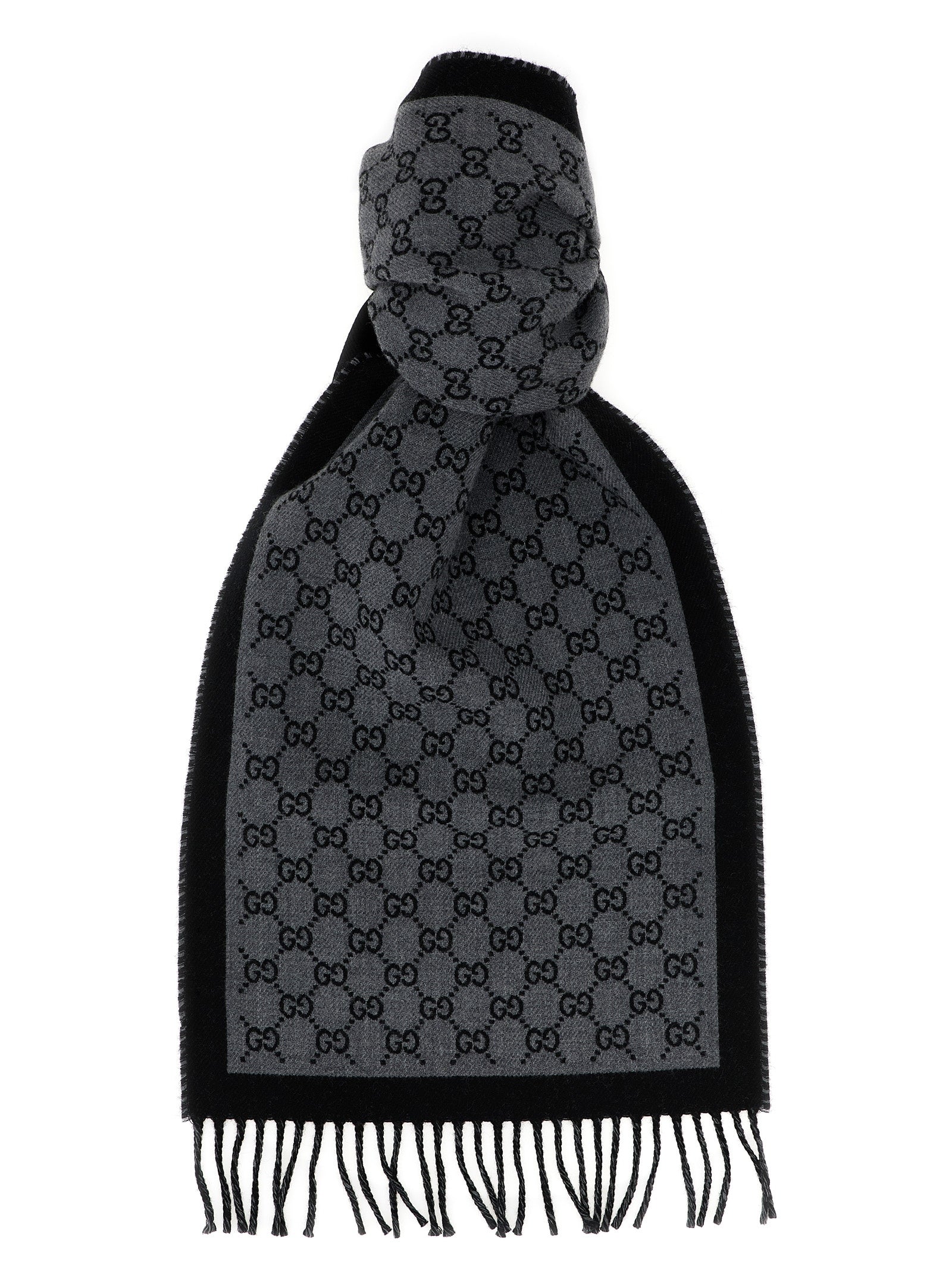 Gucci Gg Jacquard Scarf