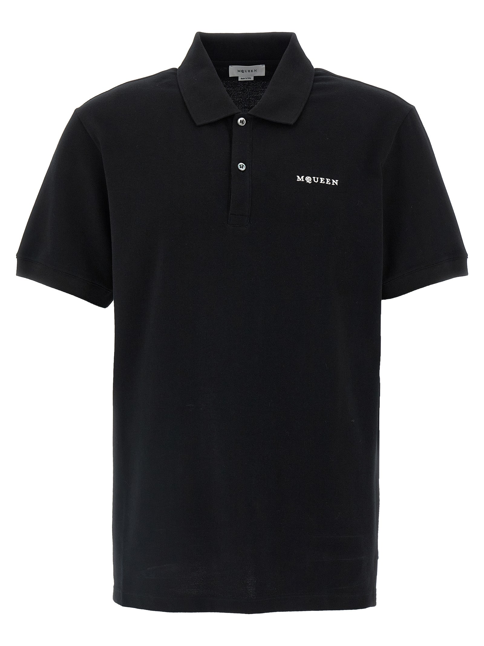 Mcqueen Logo Embroidery Polo Shirt