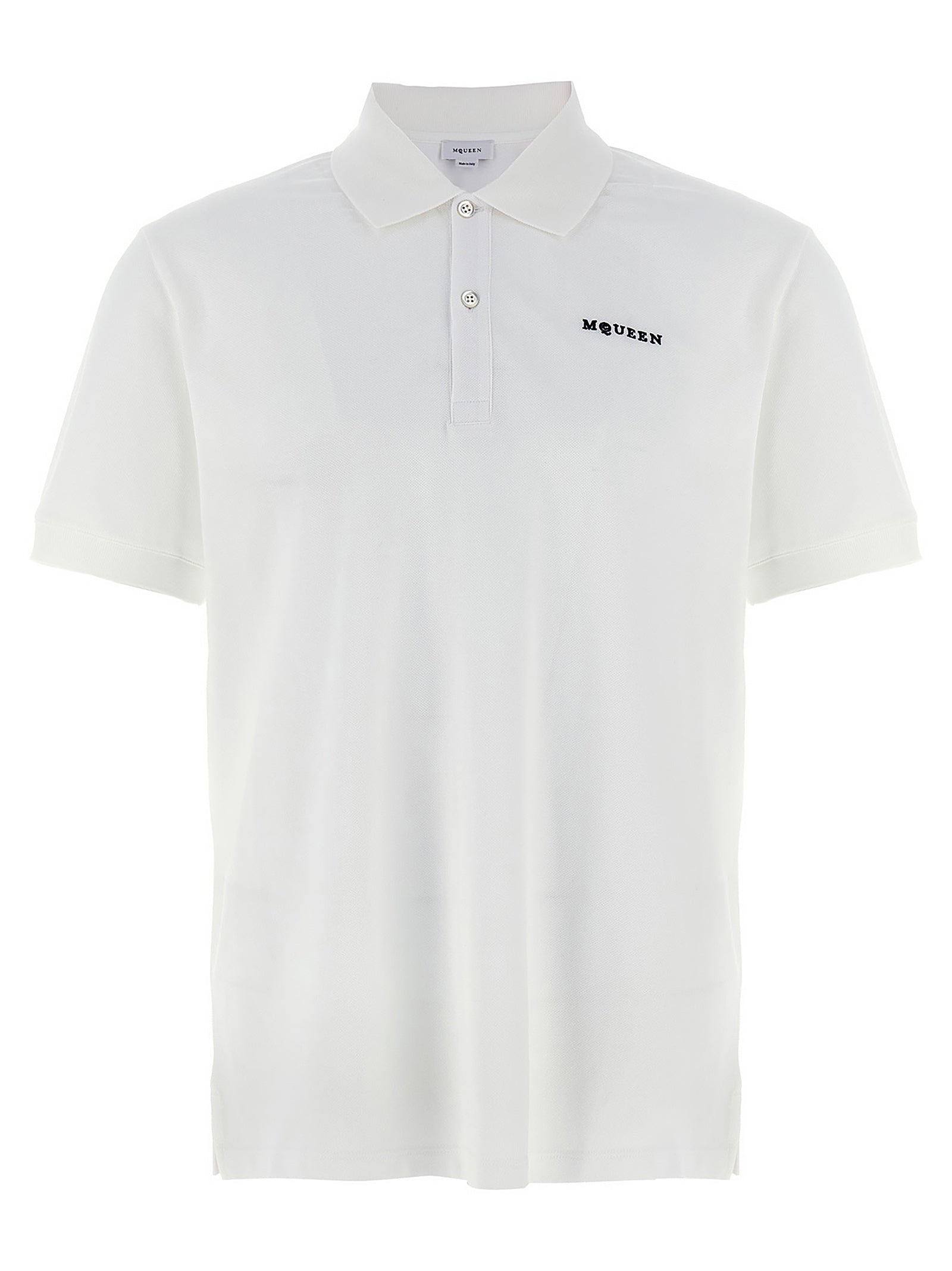 Mcqueen Logo Embroidery Polo Shirt