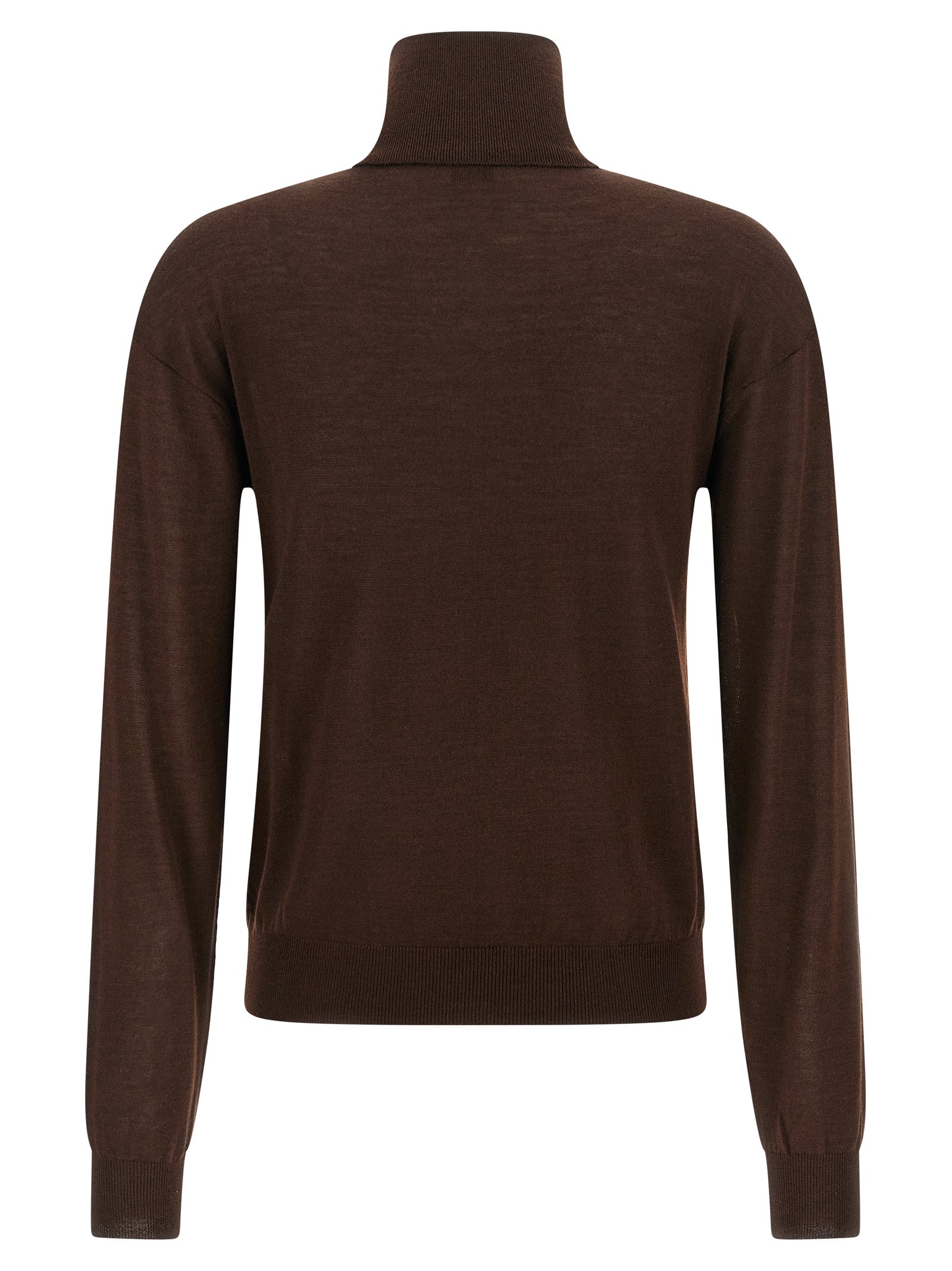 Saint Laurent Turtleneck Sweater Dropped Shoulders