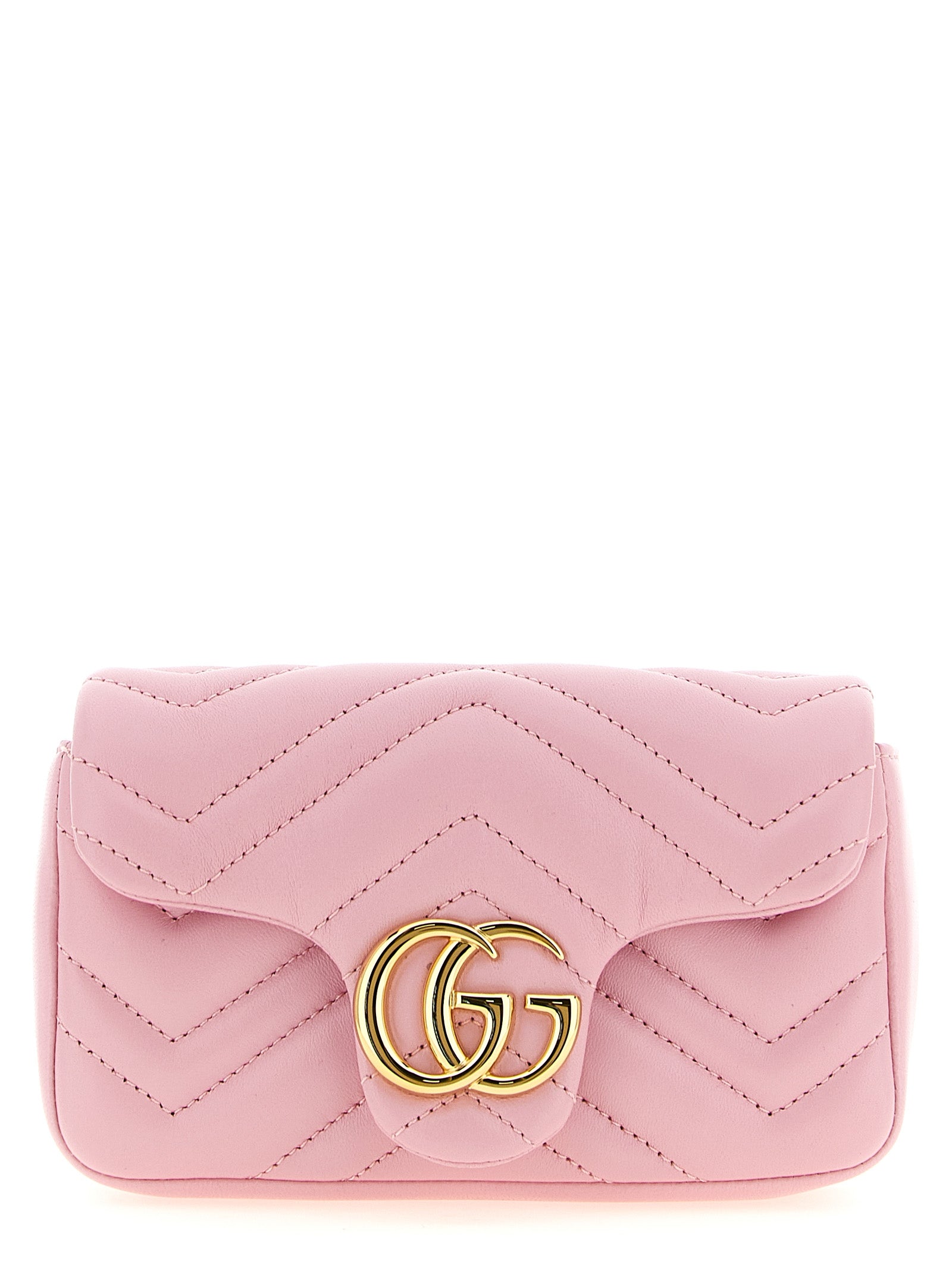 Gucci 'Gg Marmont' Chevron Crossbody Bag