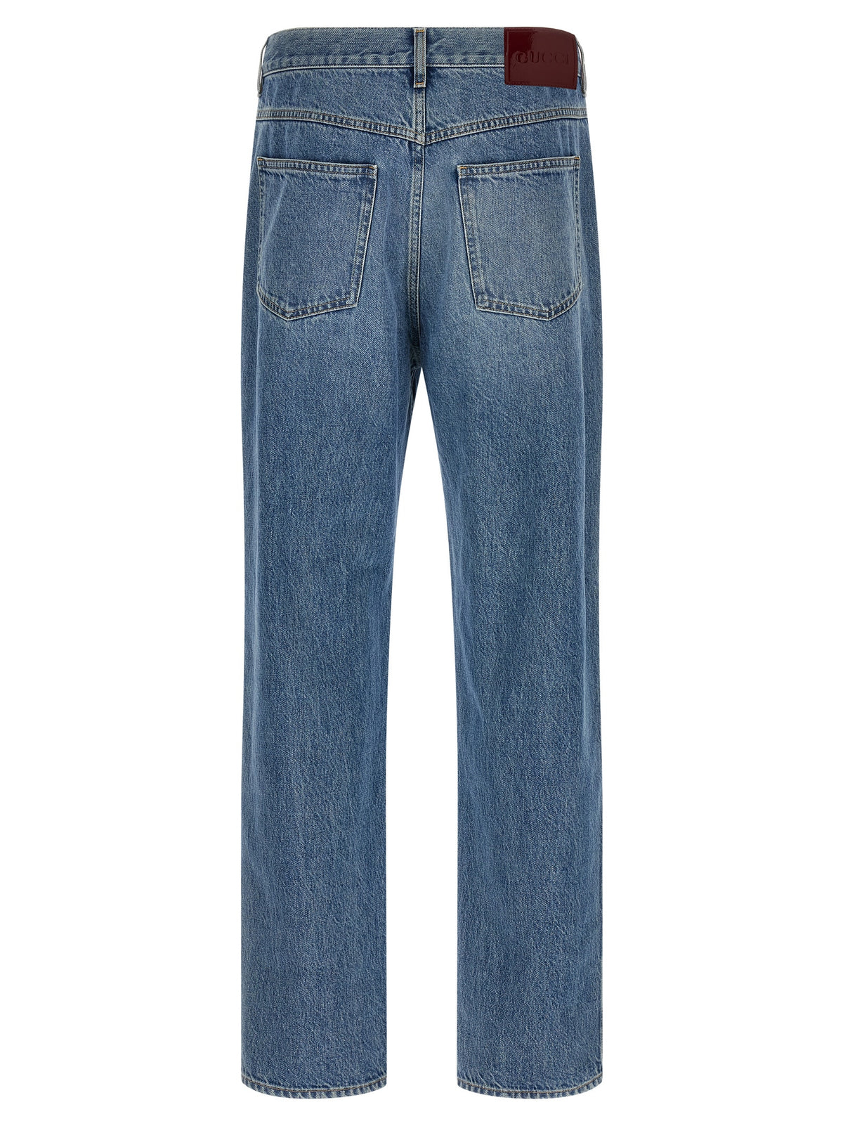 Gucci Délavé Effect Denim Jeans