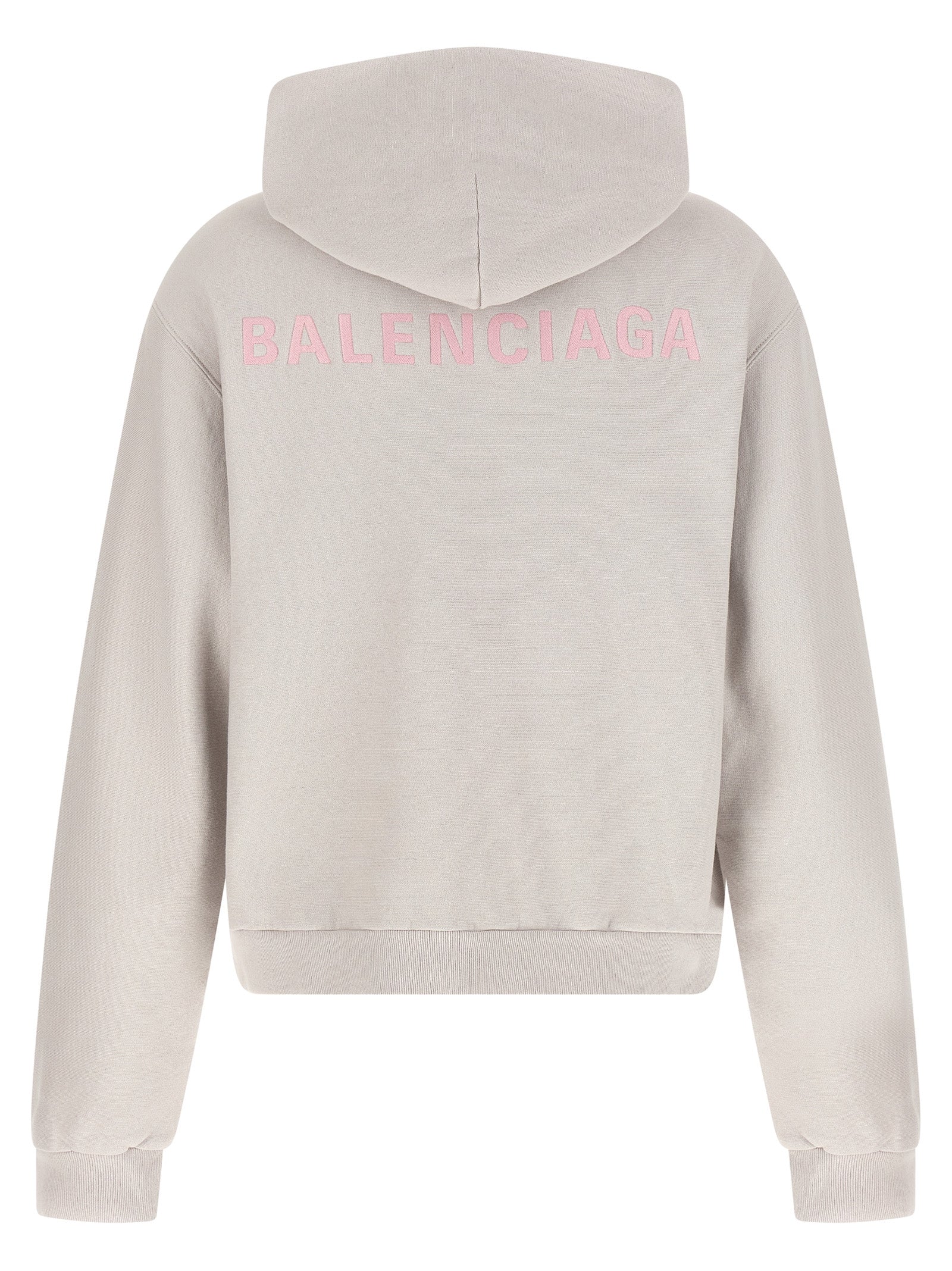 Balenciaga Logo Embroidery Hoodie