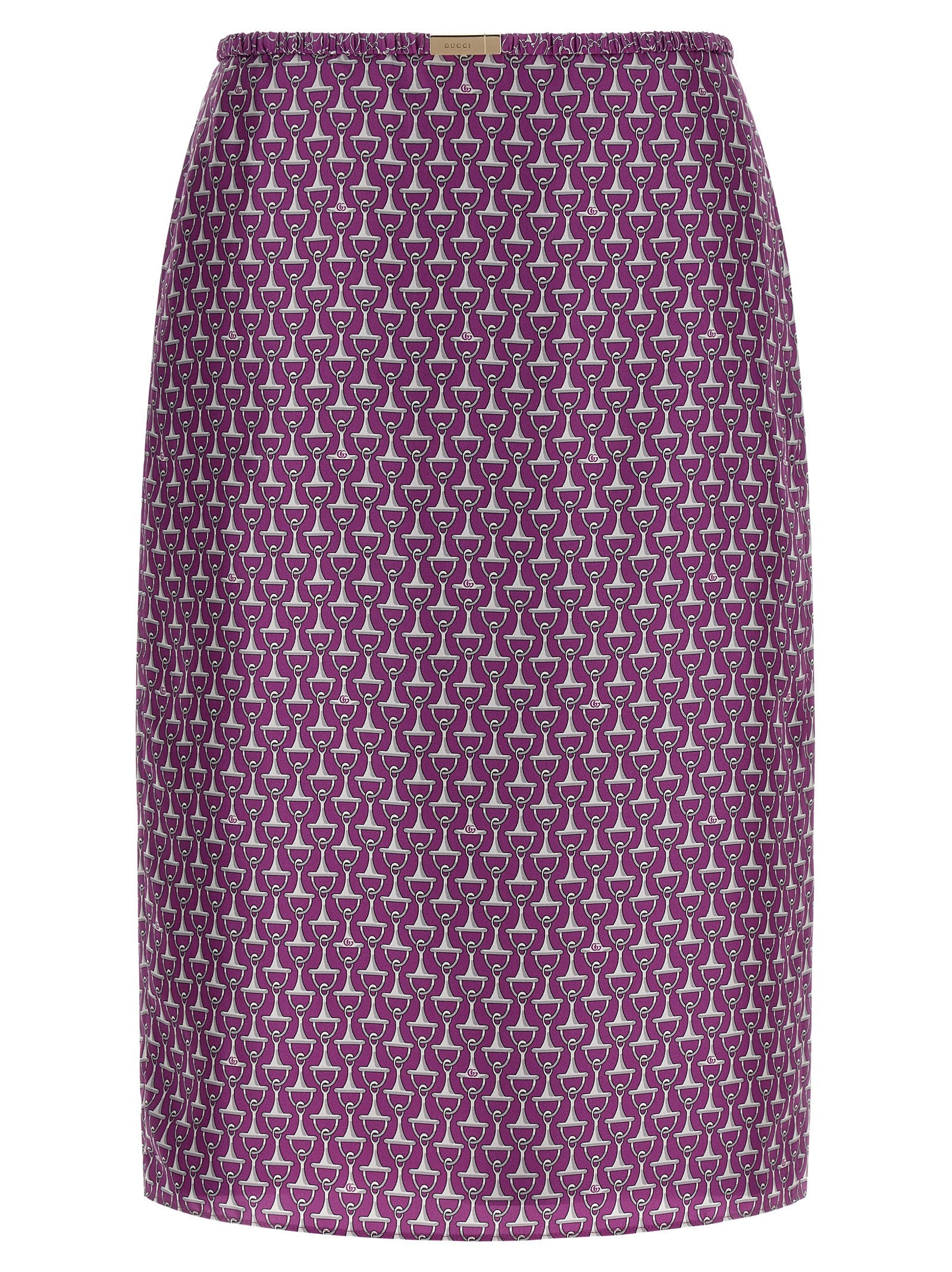 Gucci 'Morsetto' Print Skirt