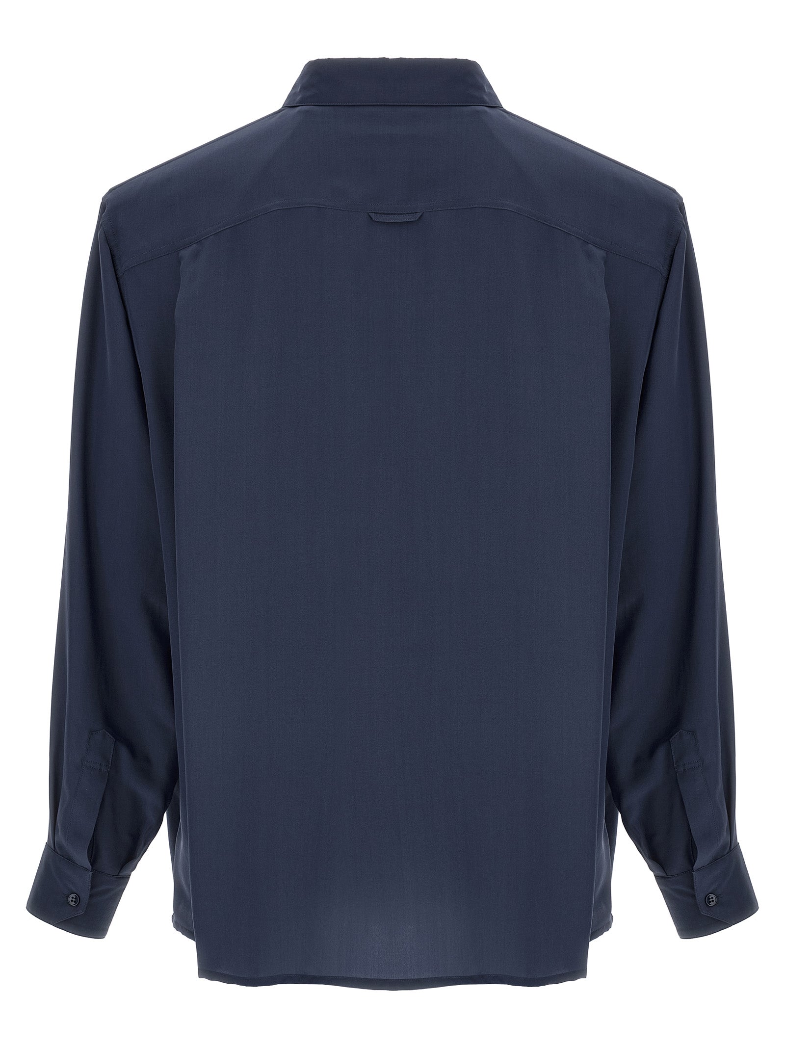 Saint Laurent Viscose And Silk Shirt