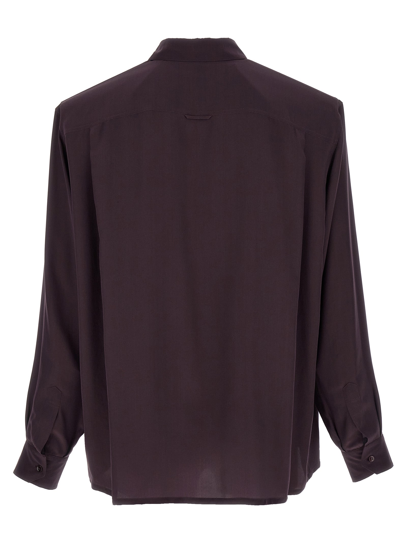 Saint Laurent Viscose And Silk Shirt