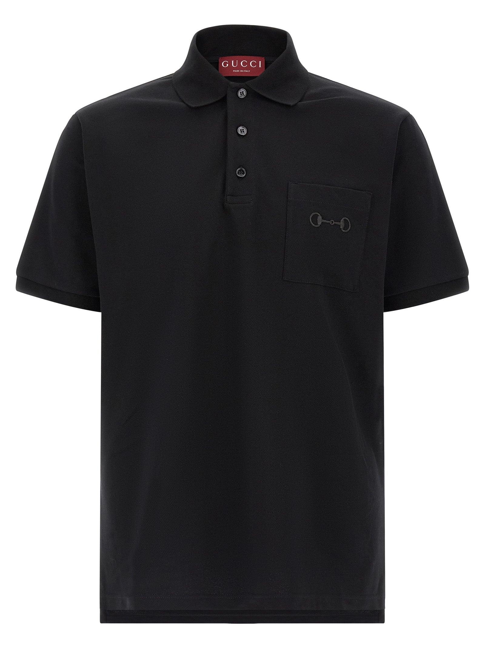 Gucci 'Morsetto' Embroidery Polo Shirt