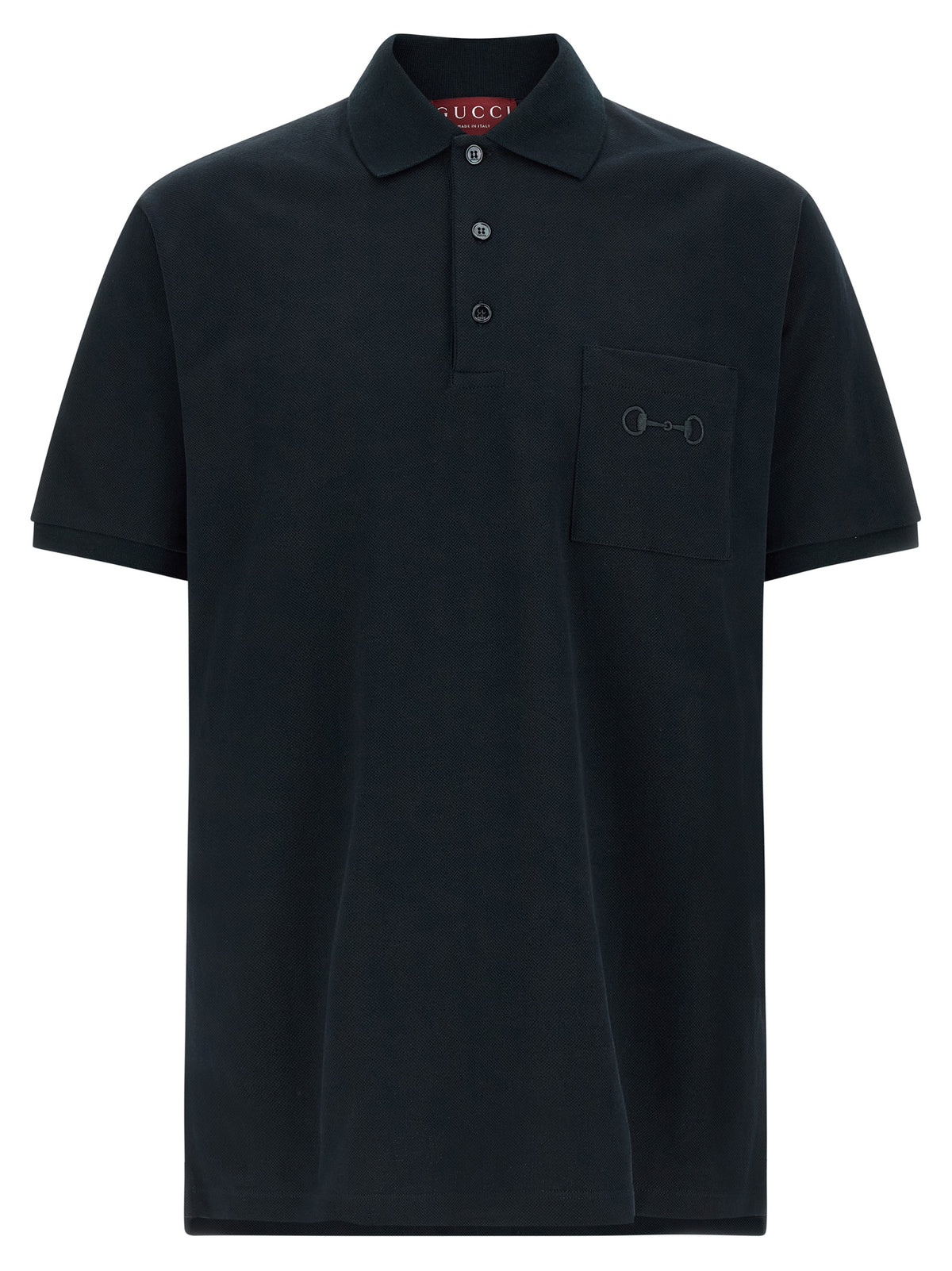 Gucci 'Morsetto' Embroidery Polo Shirt