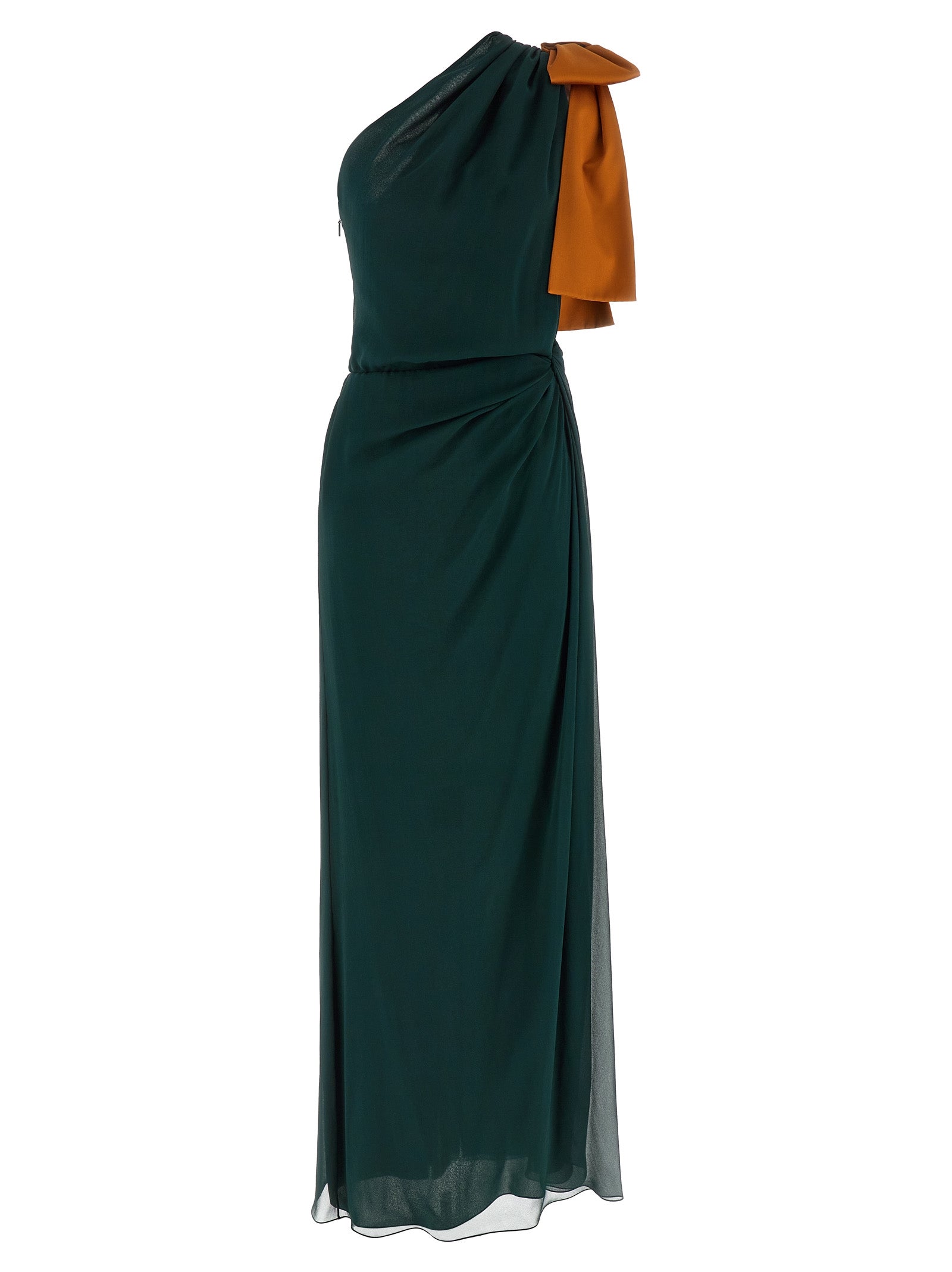 Saint Laurent One-Shoulder Dress