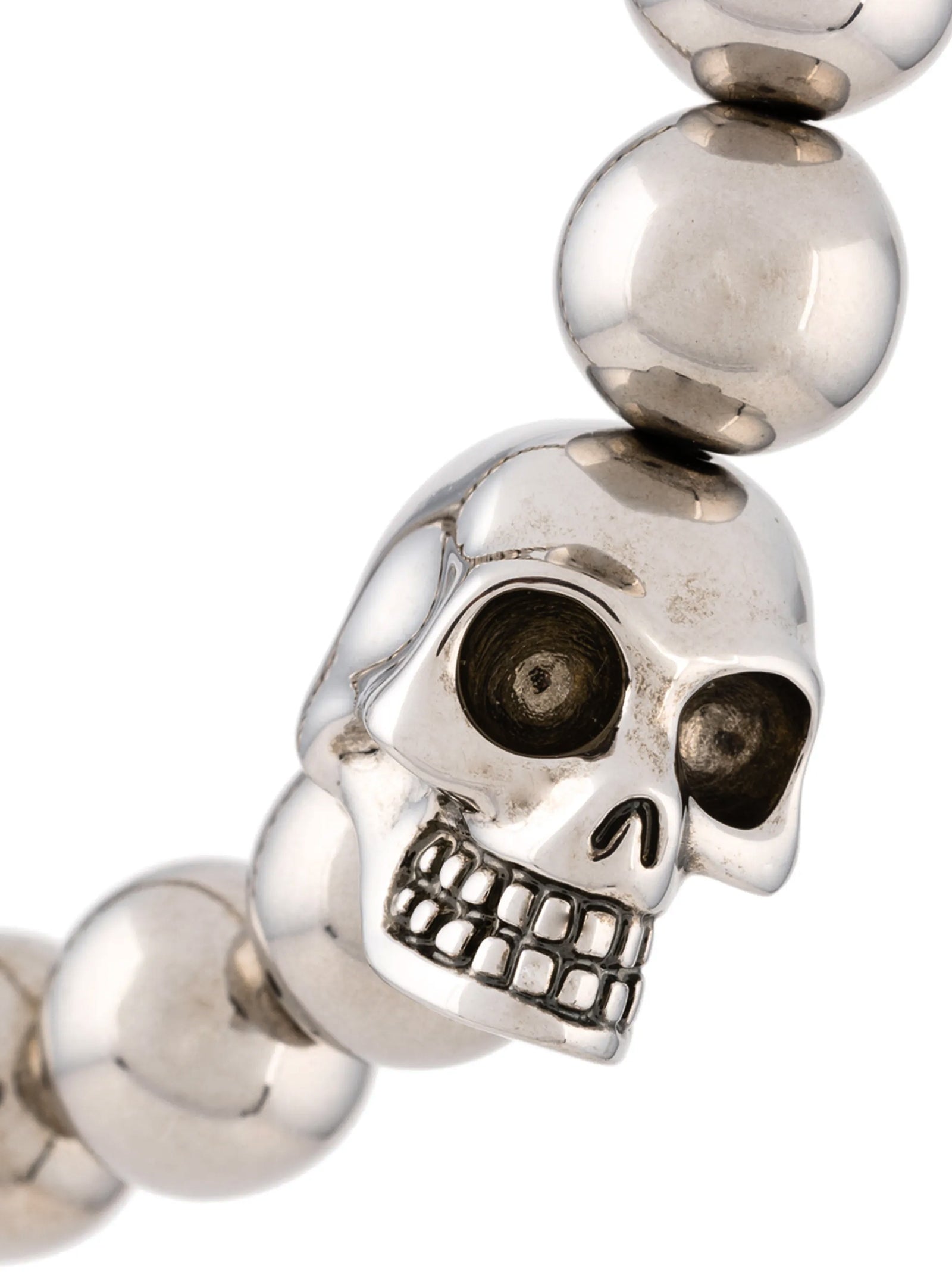 Mcqueen 'Skull Ball' Bracelet