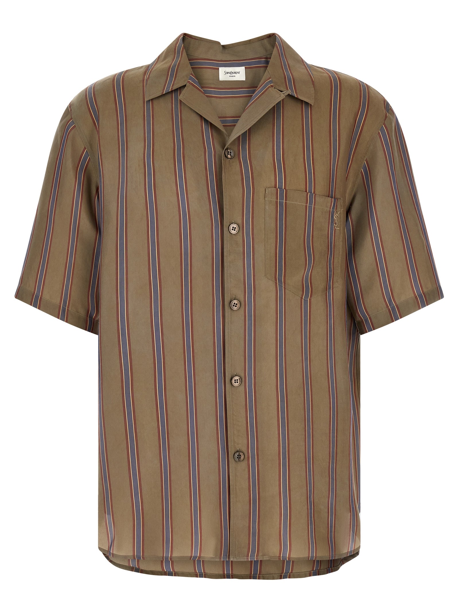 Saint Laurent 'Cassandre' Striped Shirt